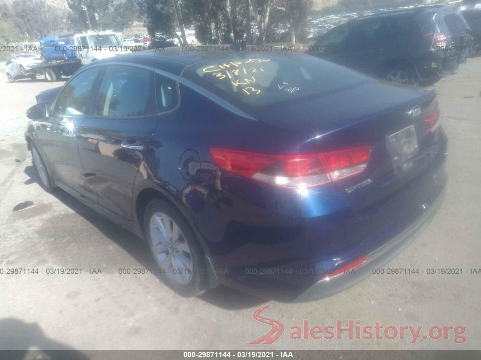 5XXGT4L37JG260494 2018 KIA OPTIMA