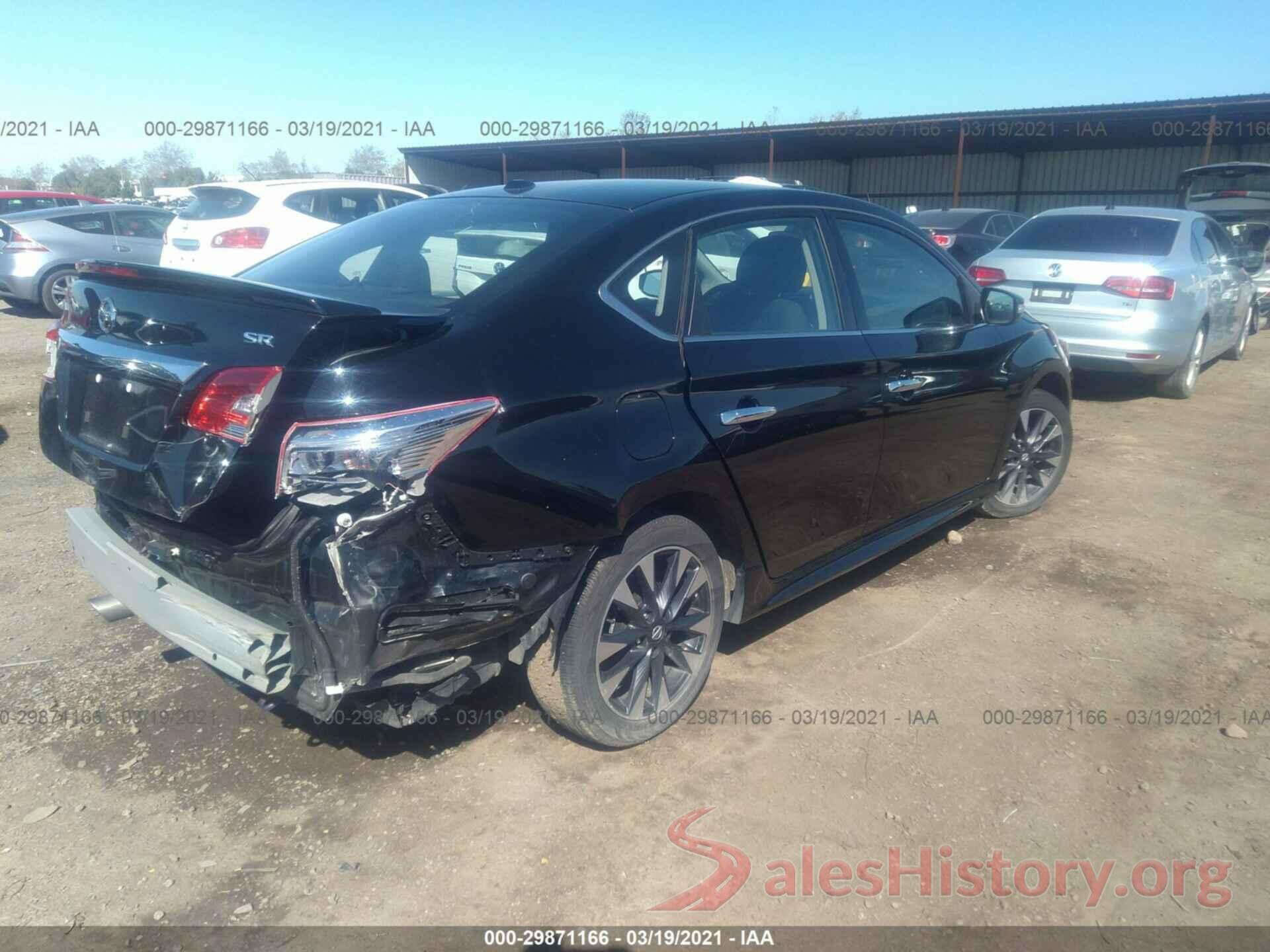 3N1AB7AP7KY343631 2019 NISSAN SENTRA