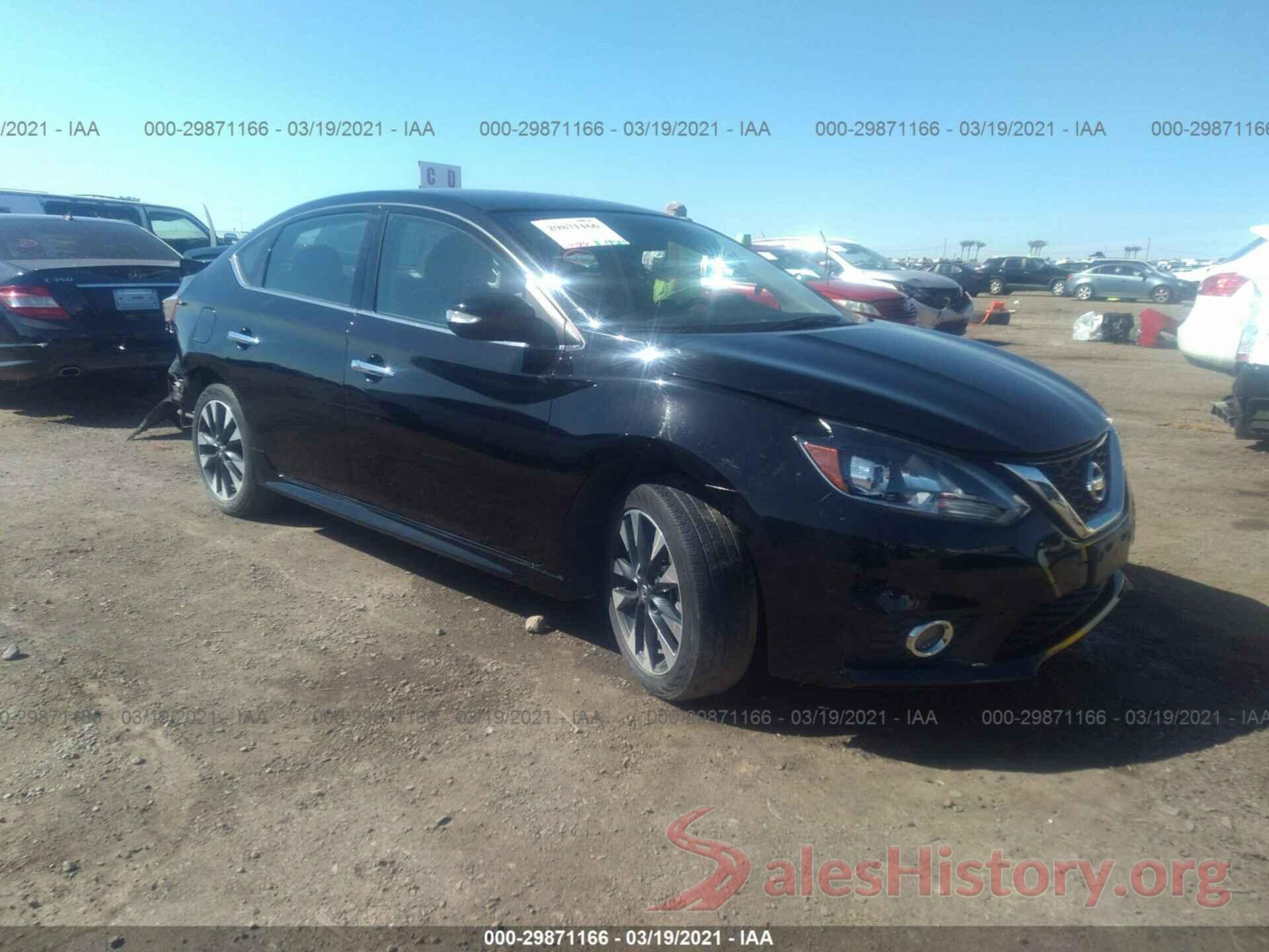 3N1AB7AP7KY343631 2019 NISSAN SENTRA