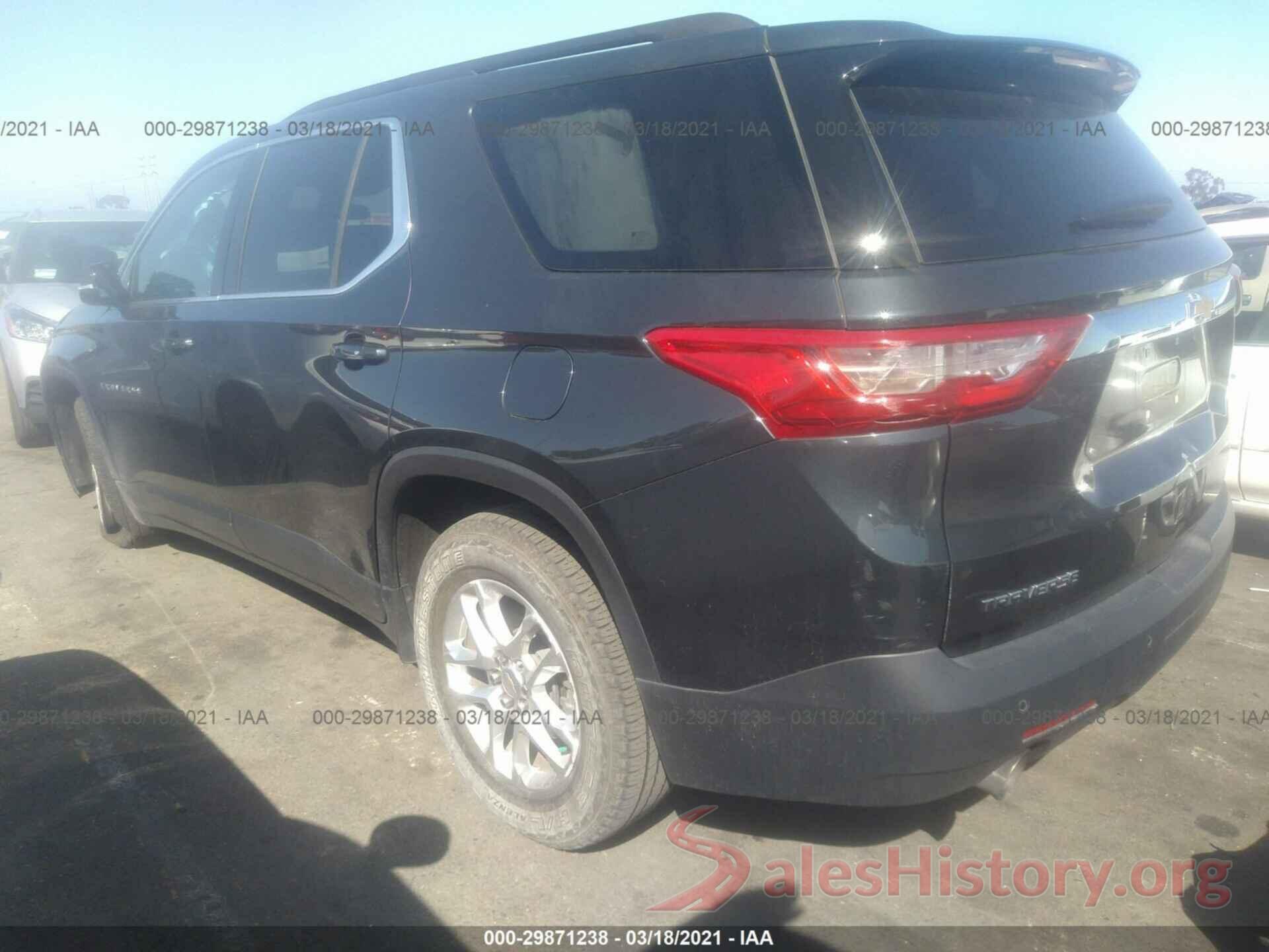 1GNERGKW6KJ242396 2019 CHEVROLET TRAVERSE