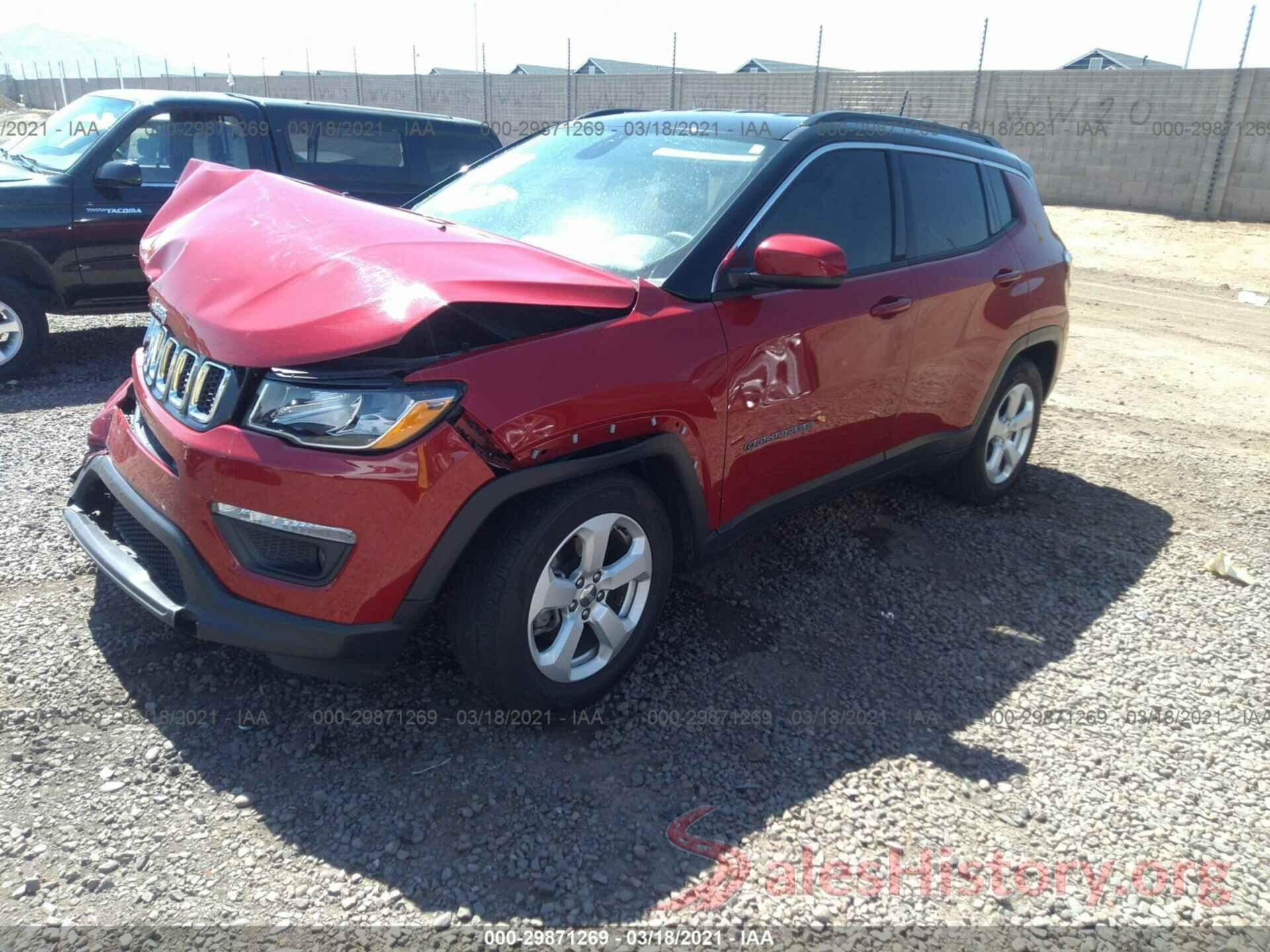 3C4NJCBB2JT368879 2018 JEEP COMPASS