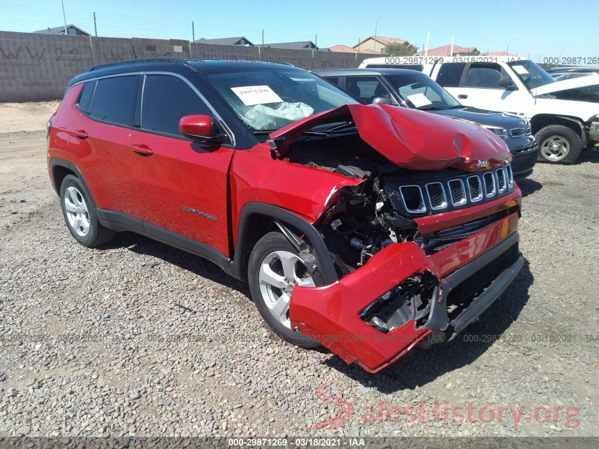 3C4NJCBB2JT368879 2018 JEEP COMPASS