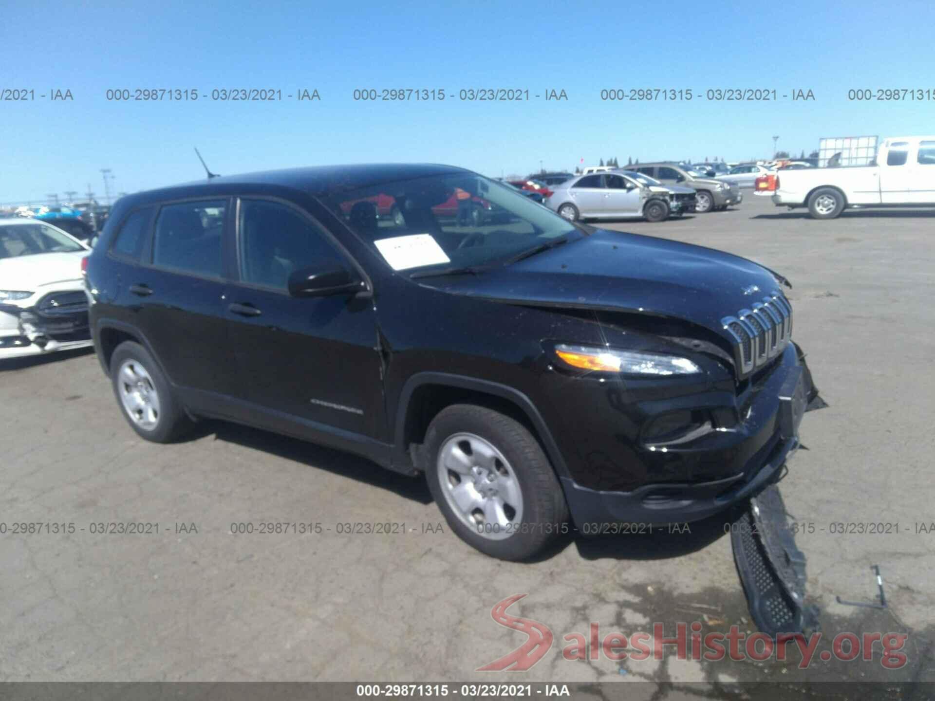 1C4PJLAB3GW171765 2016 JEEP CHEROKEE