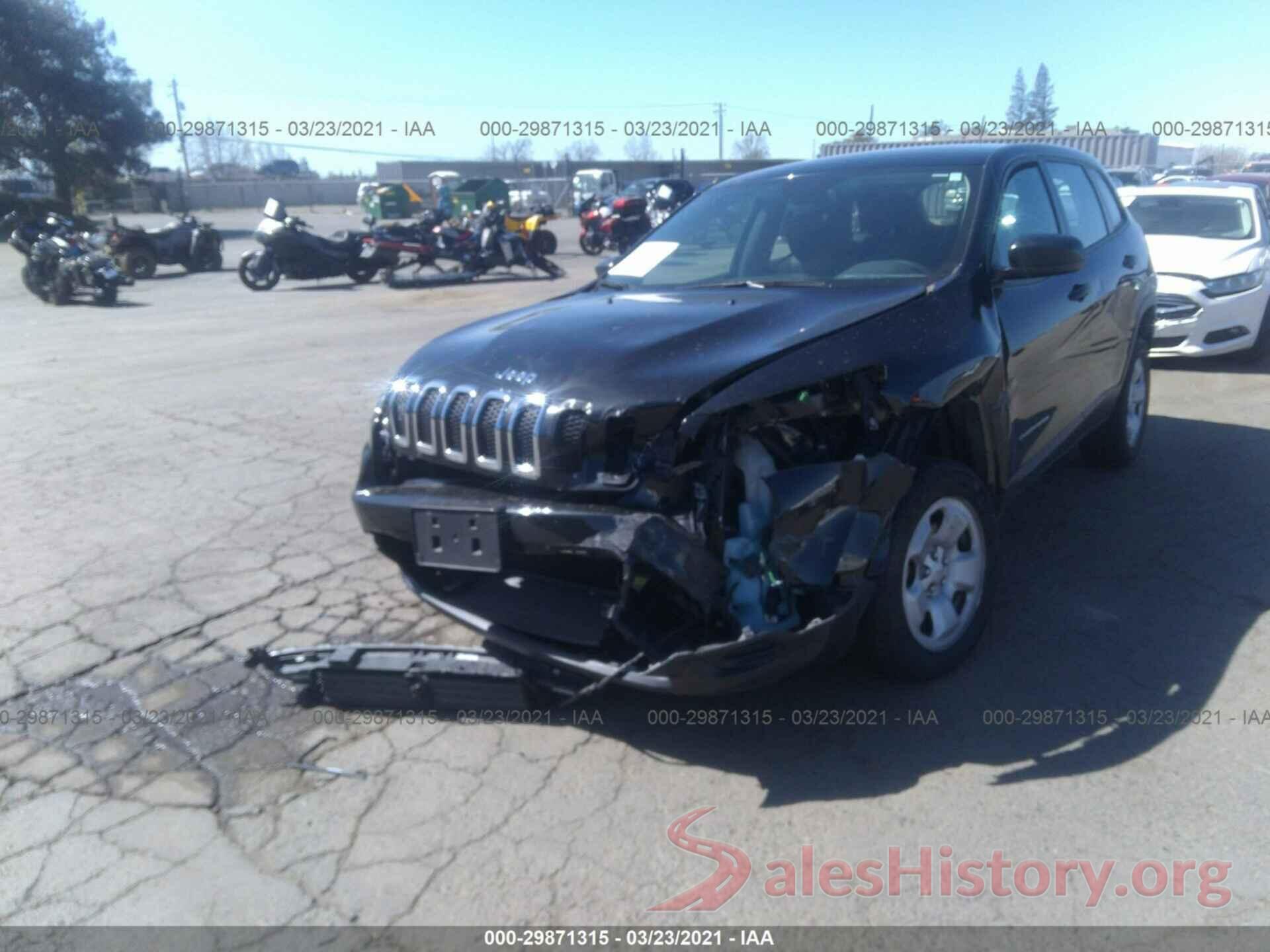 1C4PJLAB3GW171765 2016 JEEP CHEROKEE