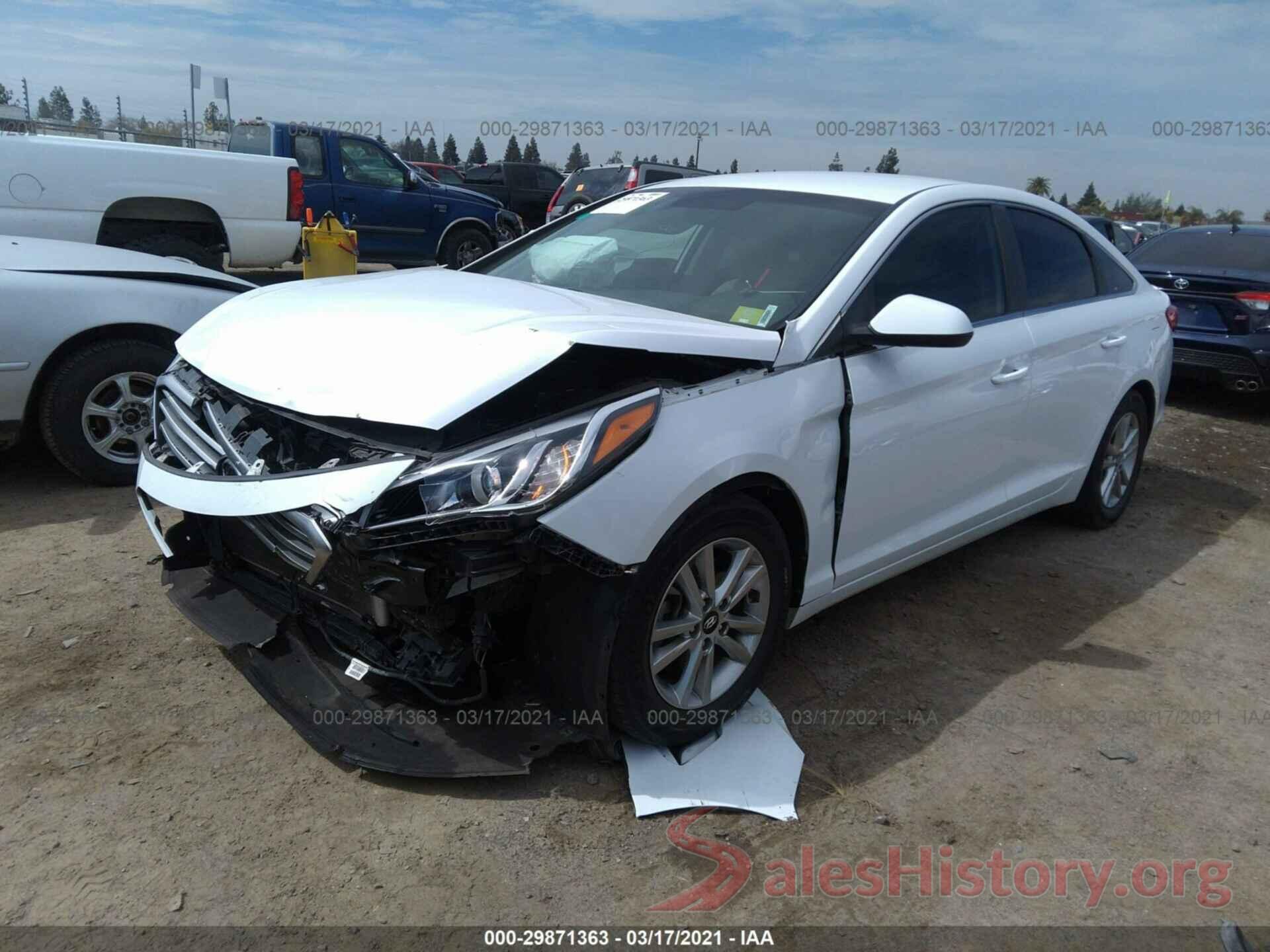 5NPE24AF2HH541107 2017 HYUNDAI SONATA