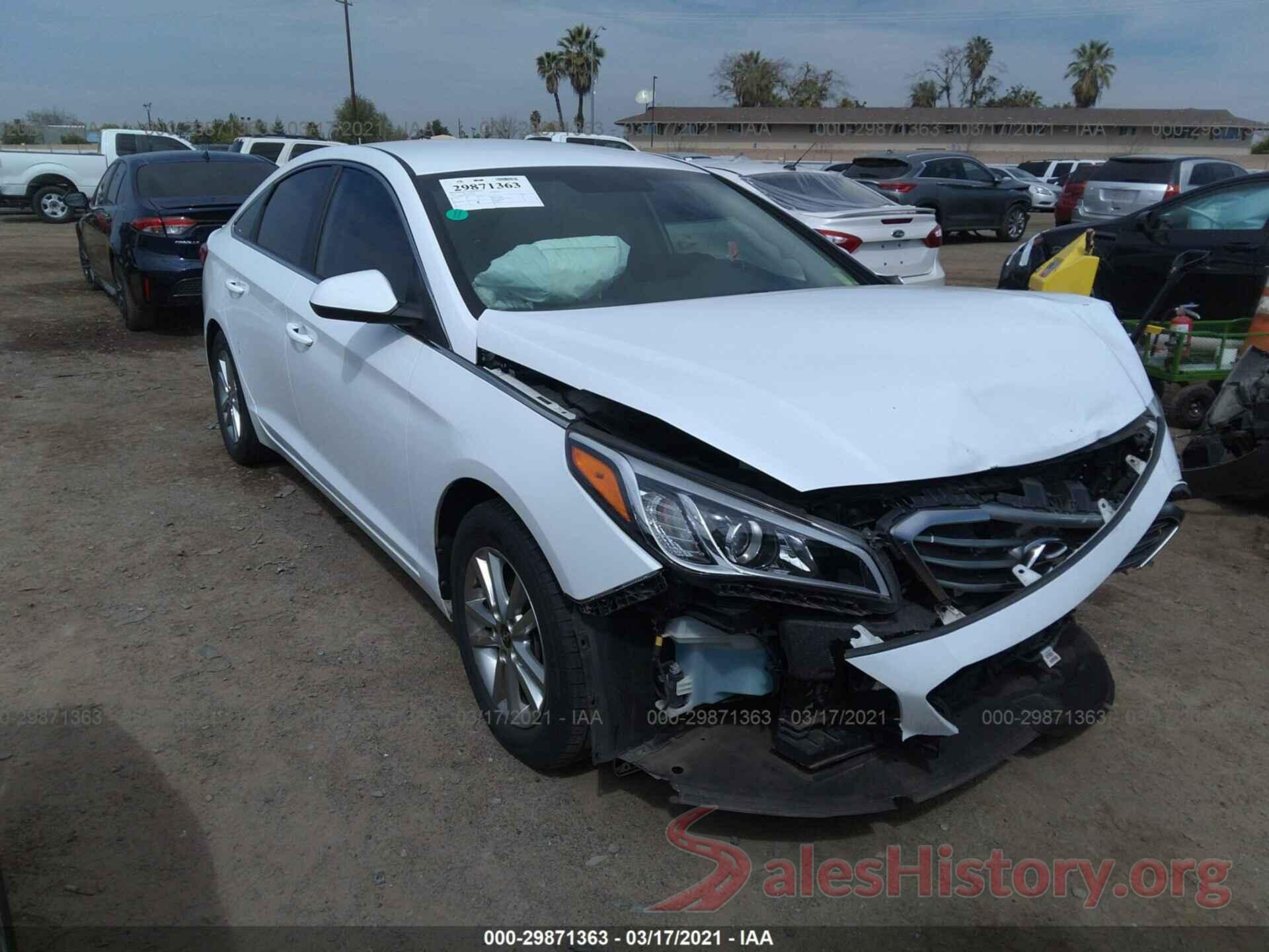 5NPE24AF2HH541107 2017 HYUNDAI SONATA