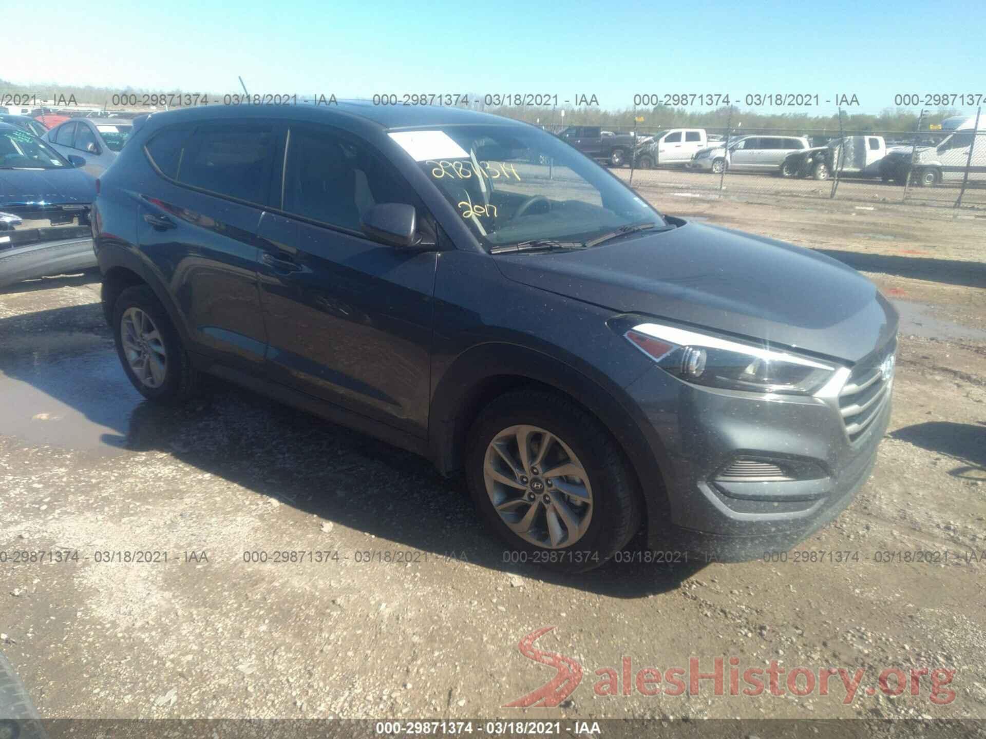 KM8J23A41HU440763 2017 HYUNDAI TUCSON