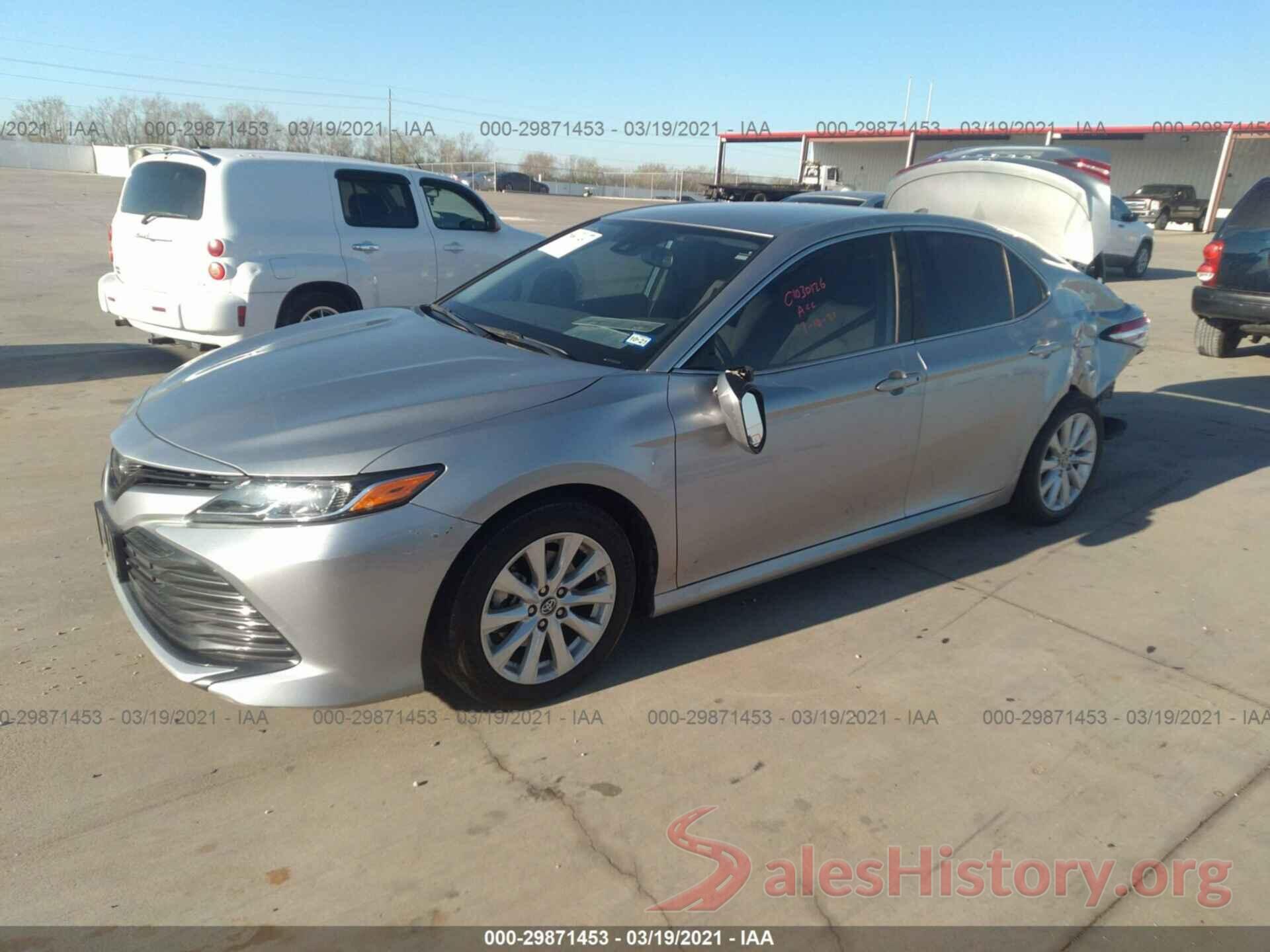 4T1B11HK5KU850957 2019 TOYOTA CAMRY