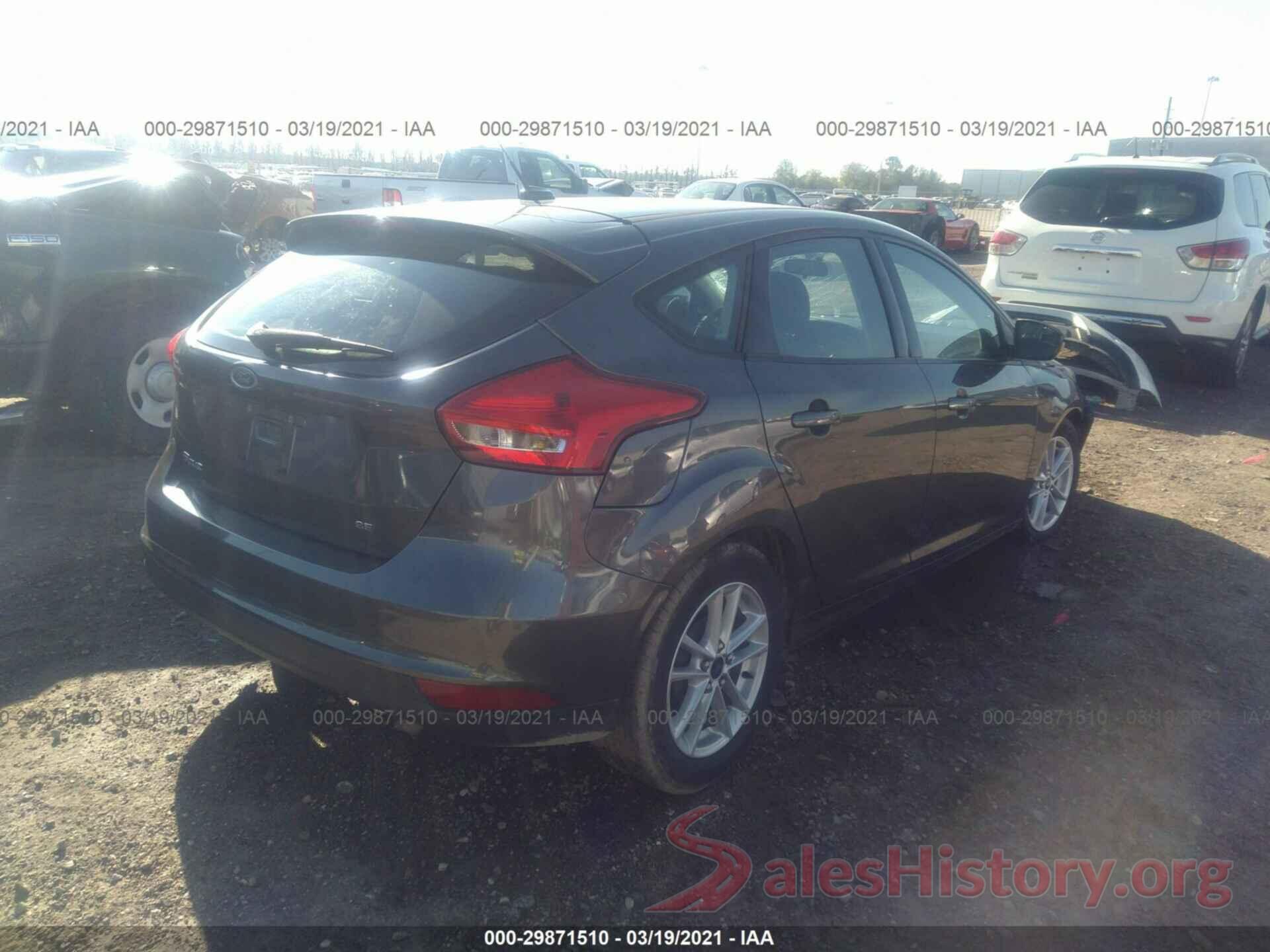 1FADP3K2XGL276827 2016 FORD FOCUS