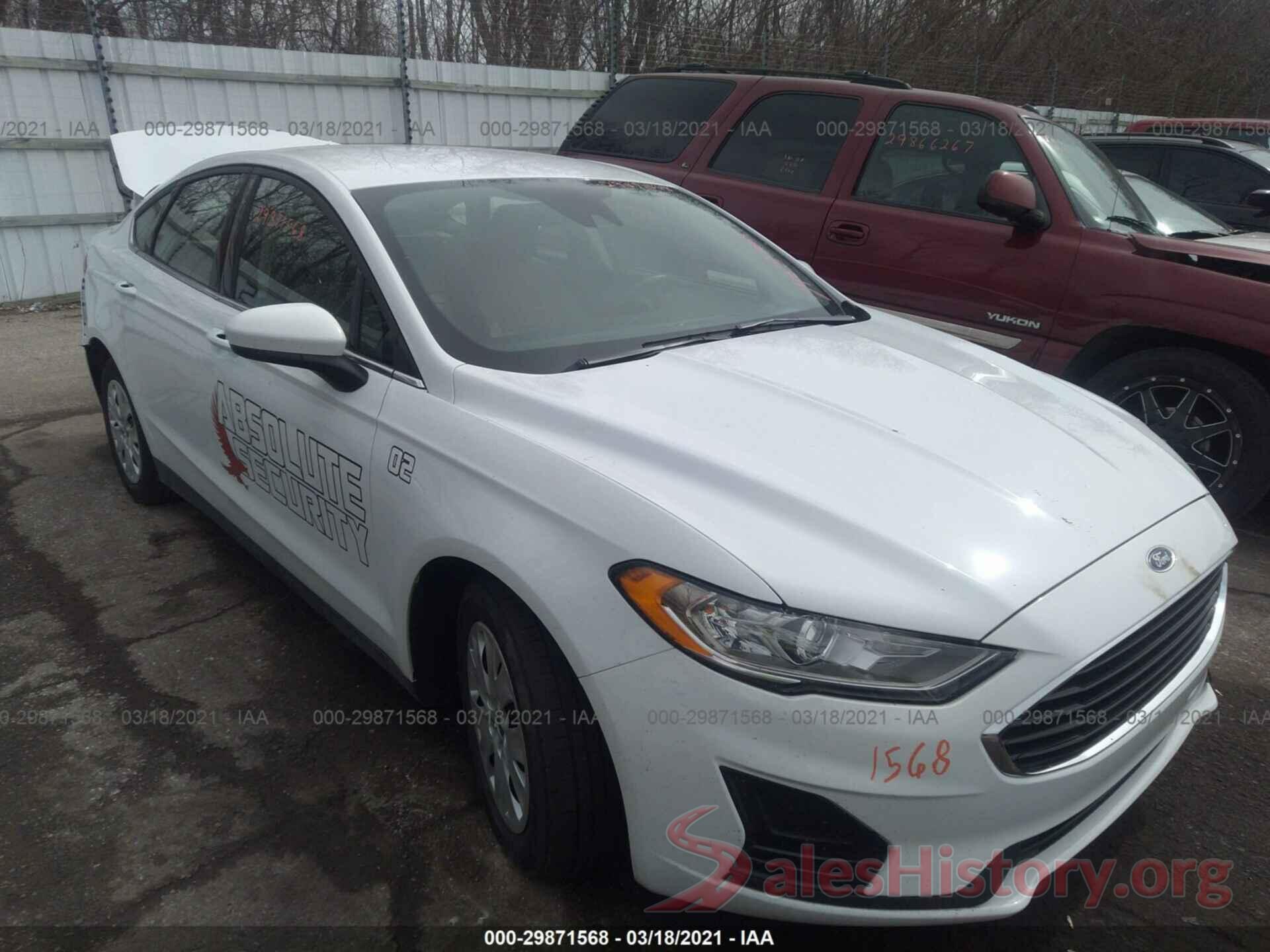 3FA6P0G72LR107912 2020 FORD FUSION