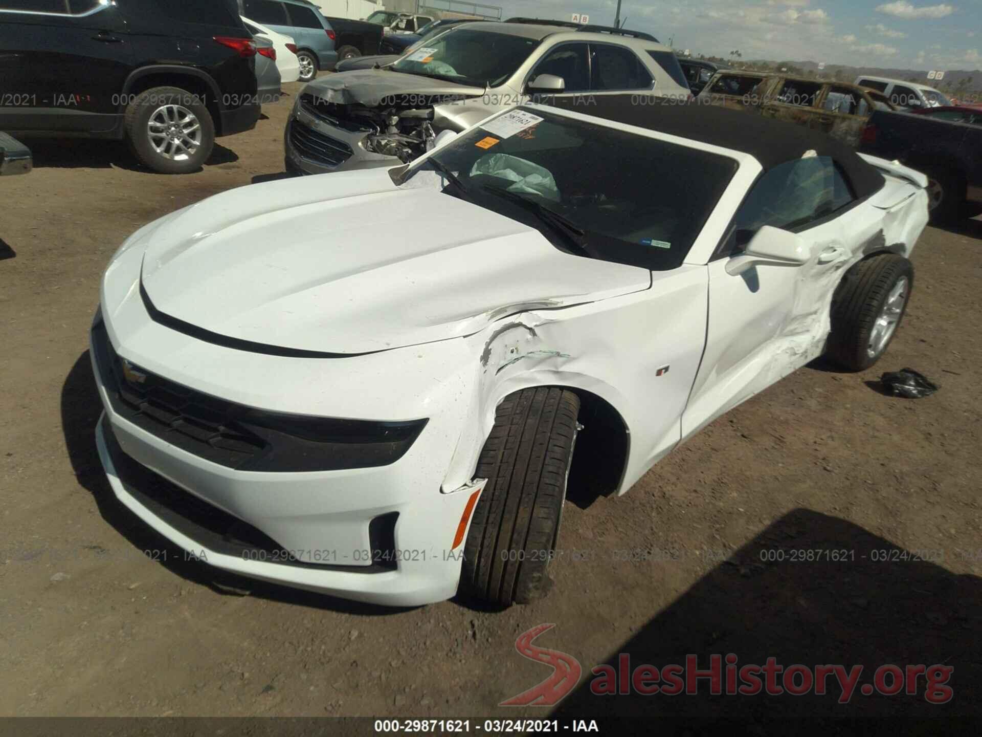 1G1FB3DS4K0120574 2019 CHEVROLET CAMARO