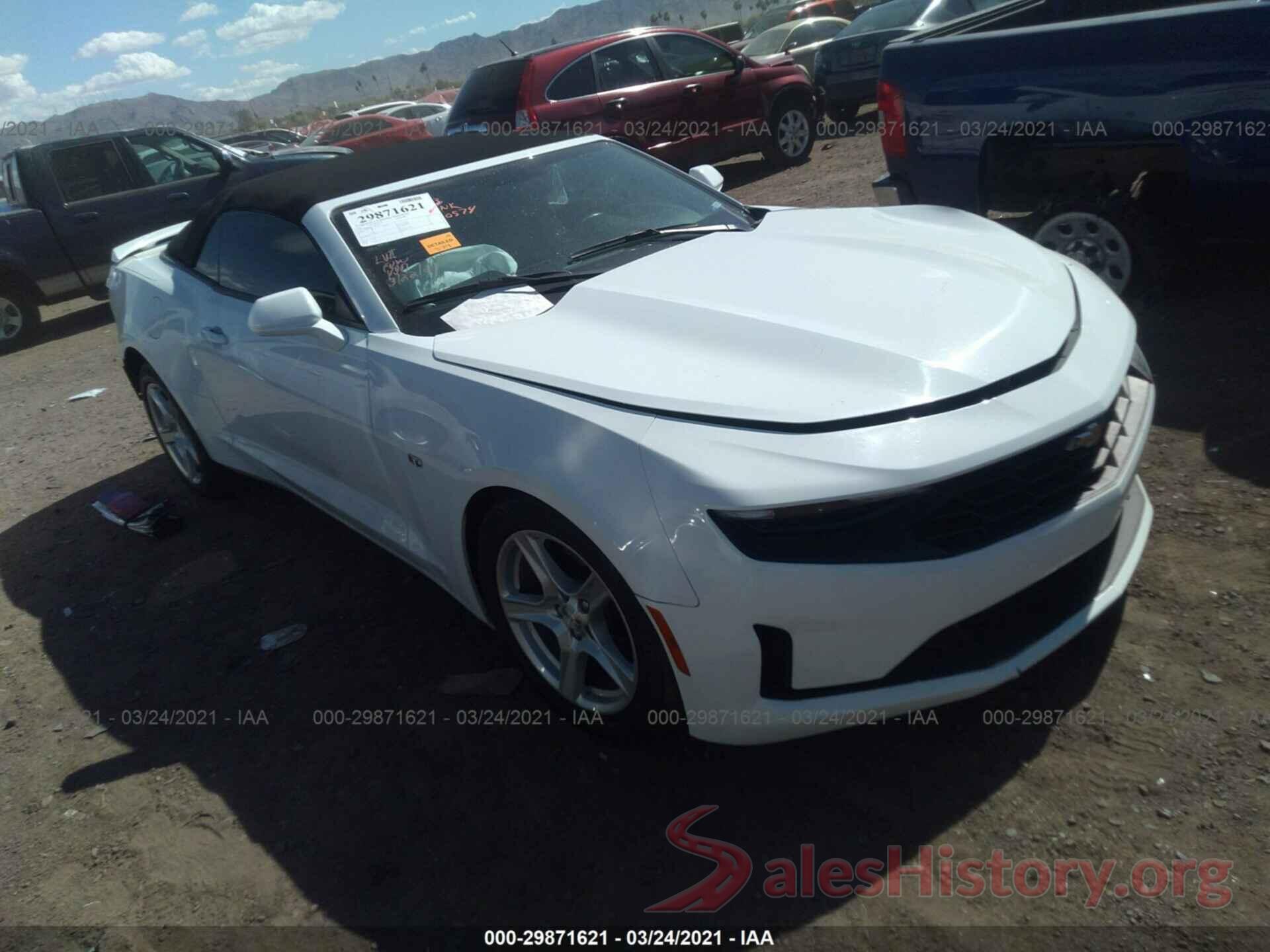 1G1FB3DS4K0120574 2019 CHEVROLET CAMARO