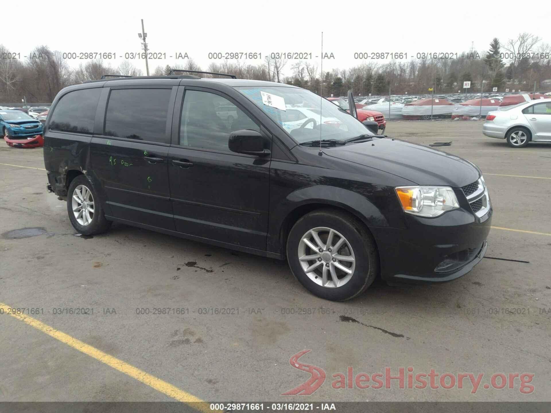 2C4RDGCG2GR180675 2016 DODGE GRAND CARAVAN