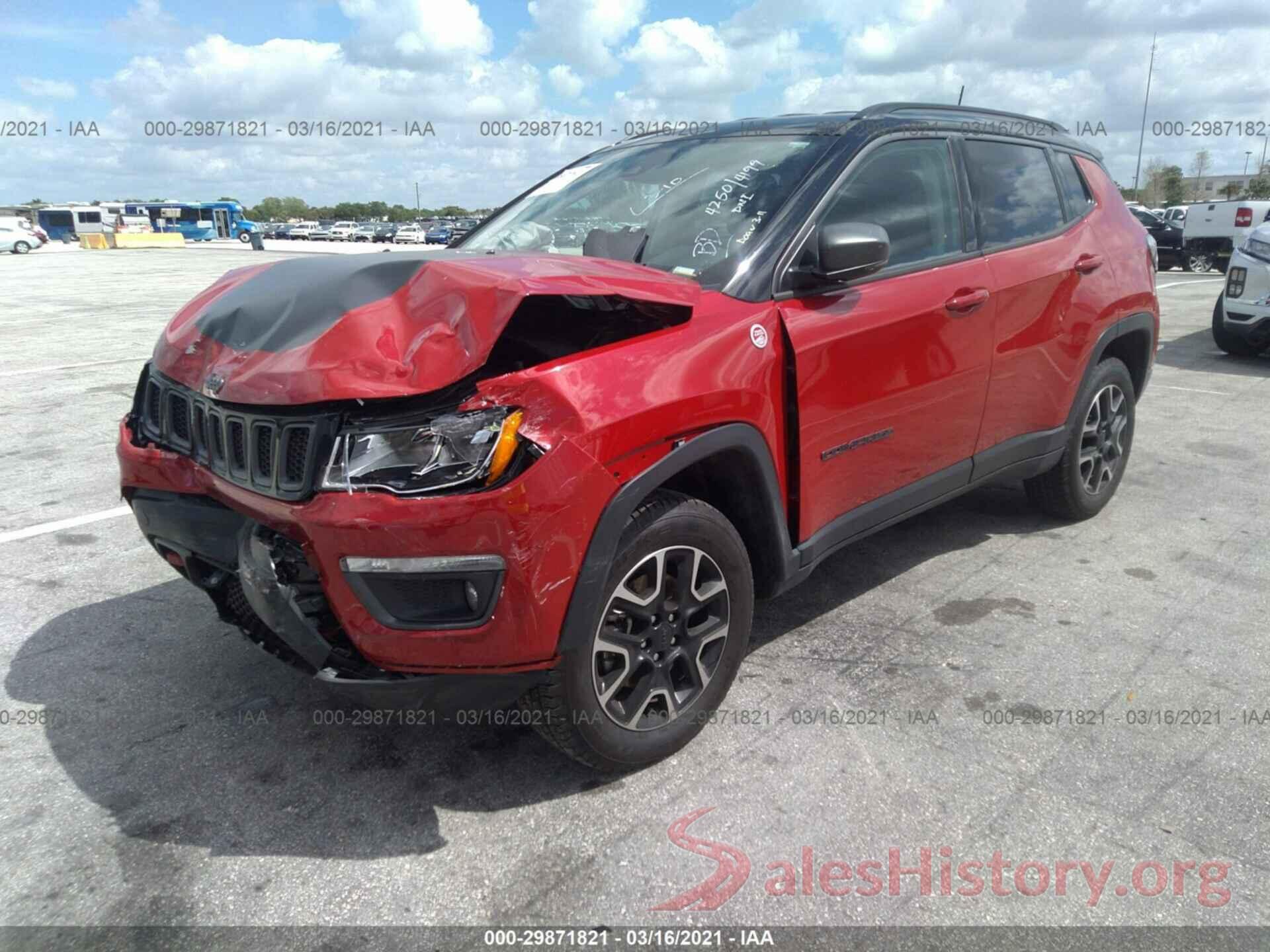 3C4NJDDB1MT532971 2021 JEEP COMPASS