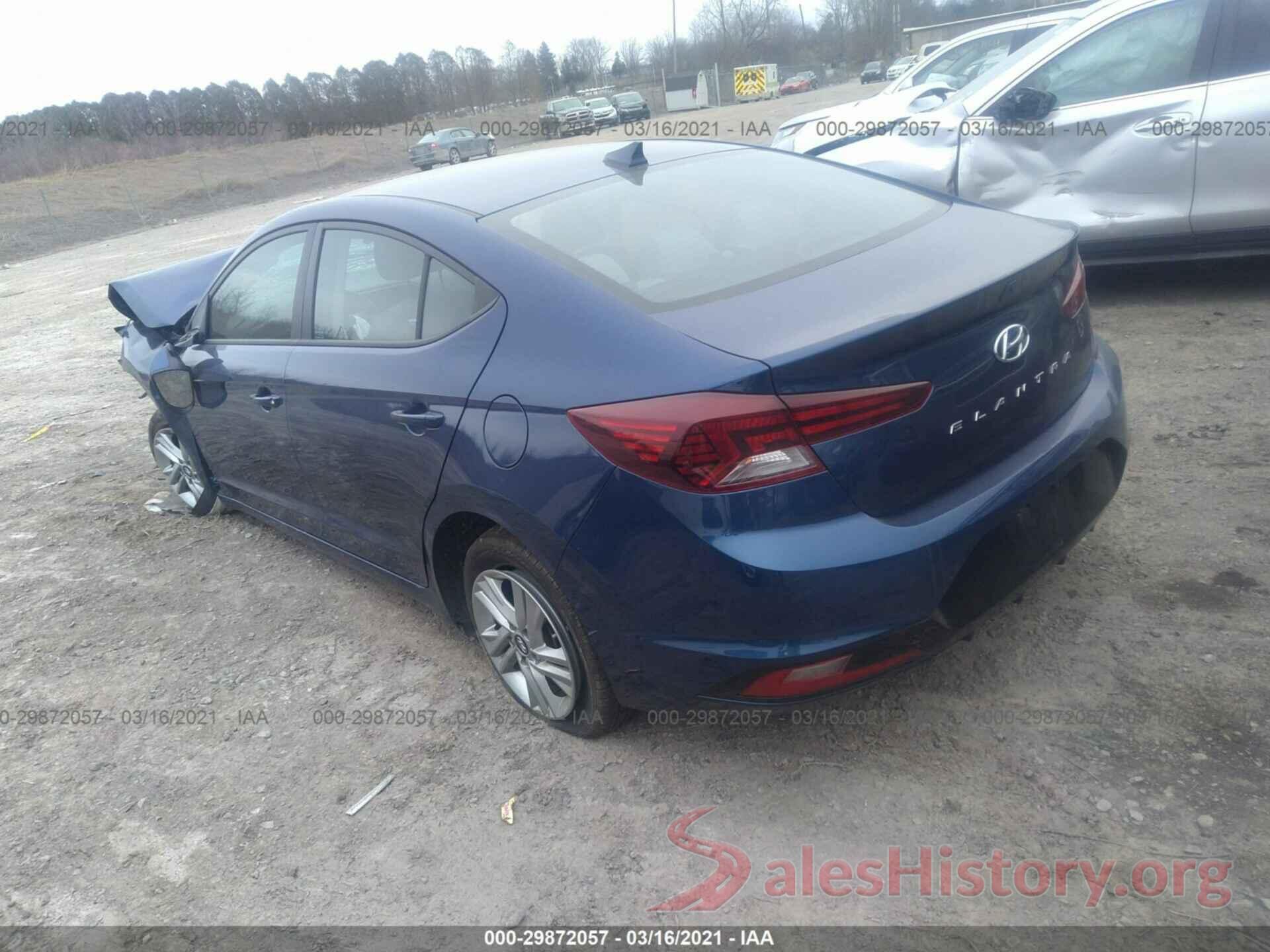 5NPD84LF5LH572206 2020 HYUNDAI ELANTRA