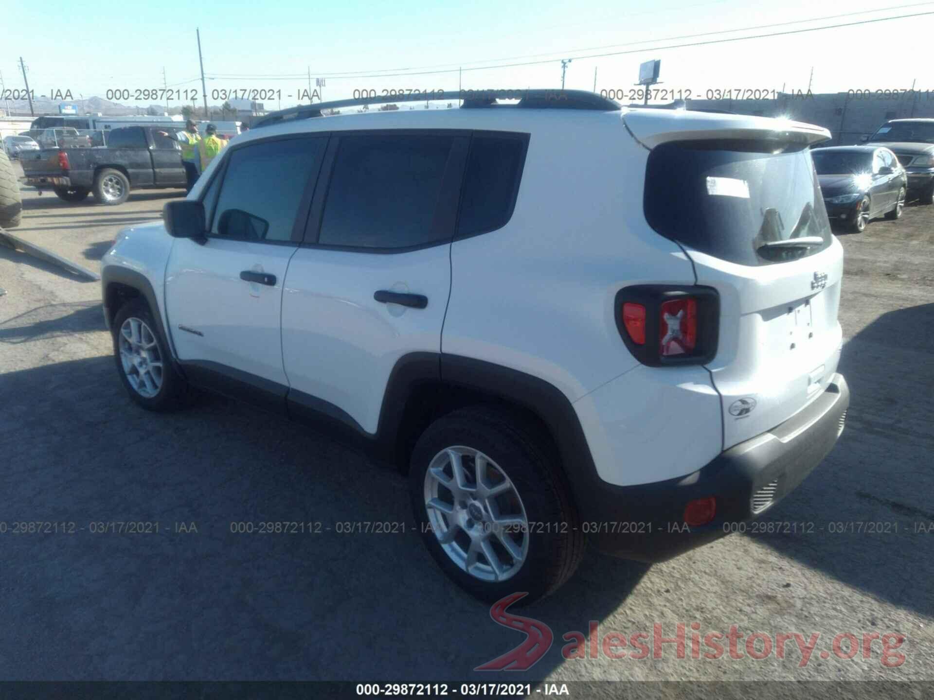 ZACNJCAB0MPM16521 2021 JEEP RENEGADE