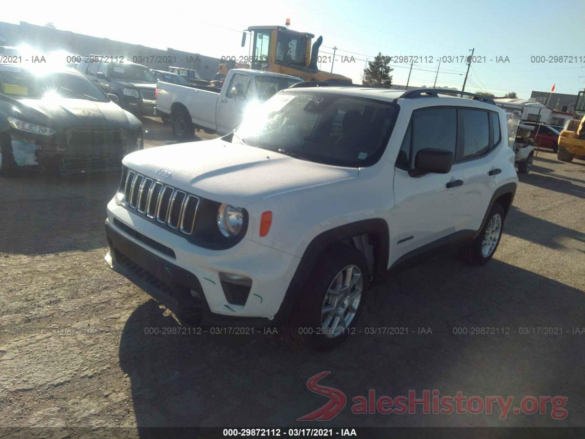 ZACNJCAB0MPM16521 2021 JEEP RENEGADE