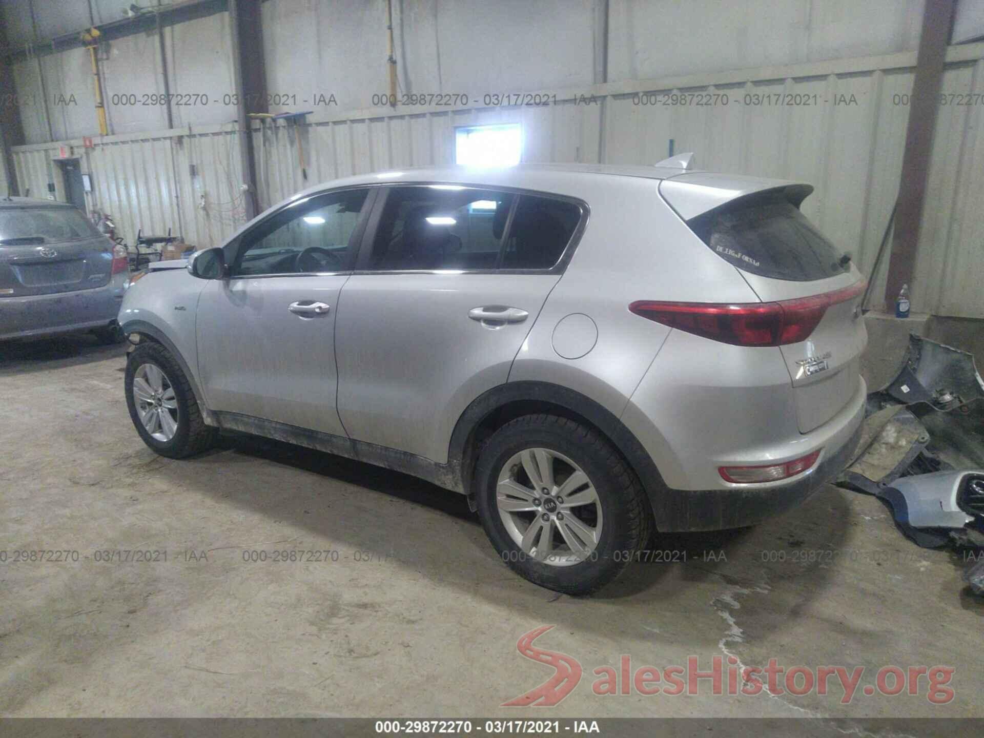 KNDPMCACXH7255545 2017 KIA SPORTAGE