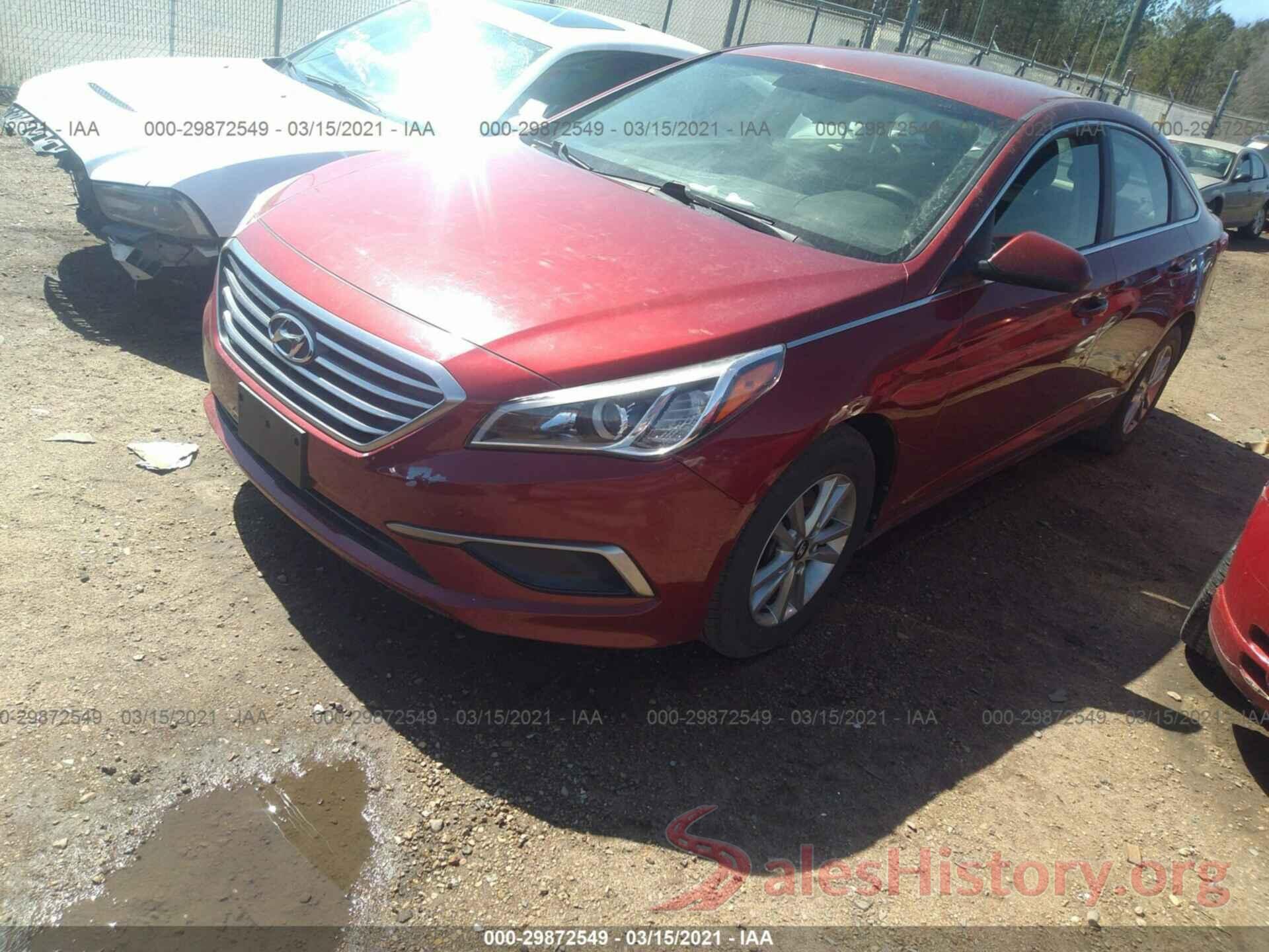 5NPE24AF6GH374975 2016 HYUNDAI SONATA