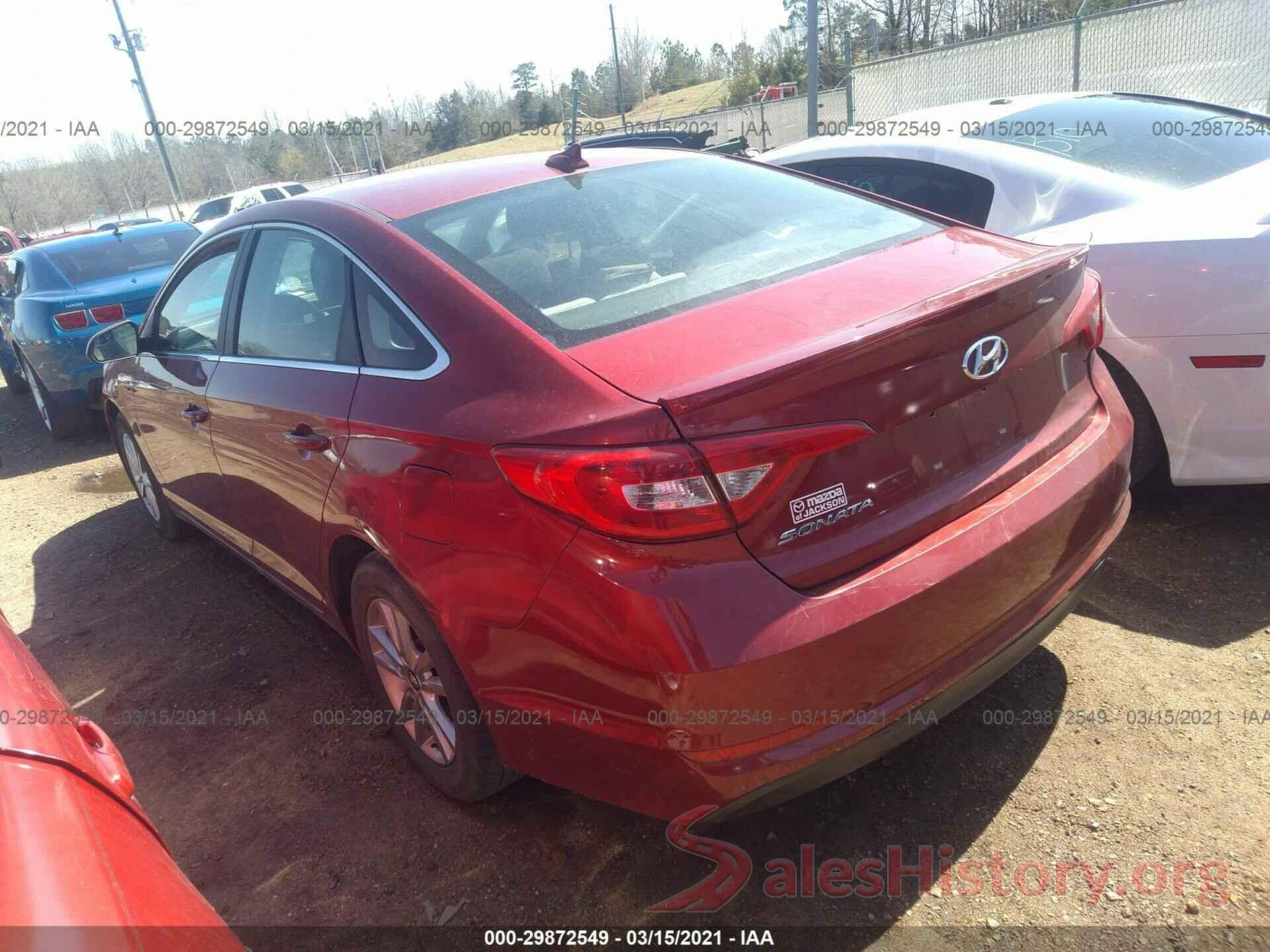 5NPE24AF6GH374975 2016 HYUNDAI SONATA