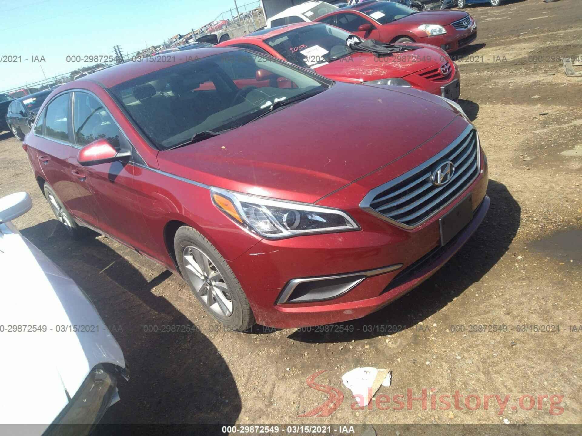 5NPE24AF6GH374975 2016 HYUNDAI SONATA