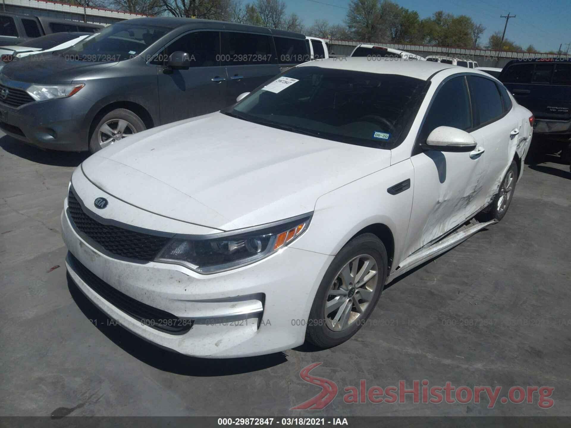 5XXGT4L31JG205927 2018 KIA OPTIMA