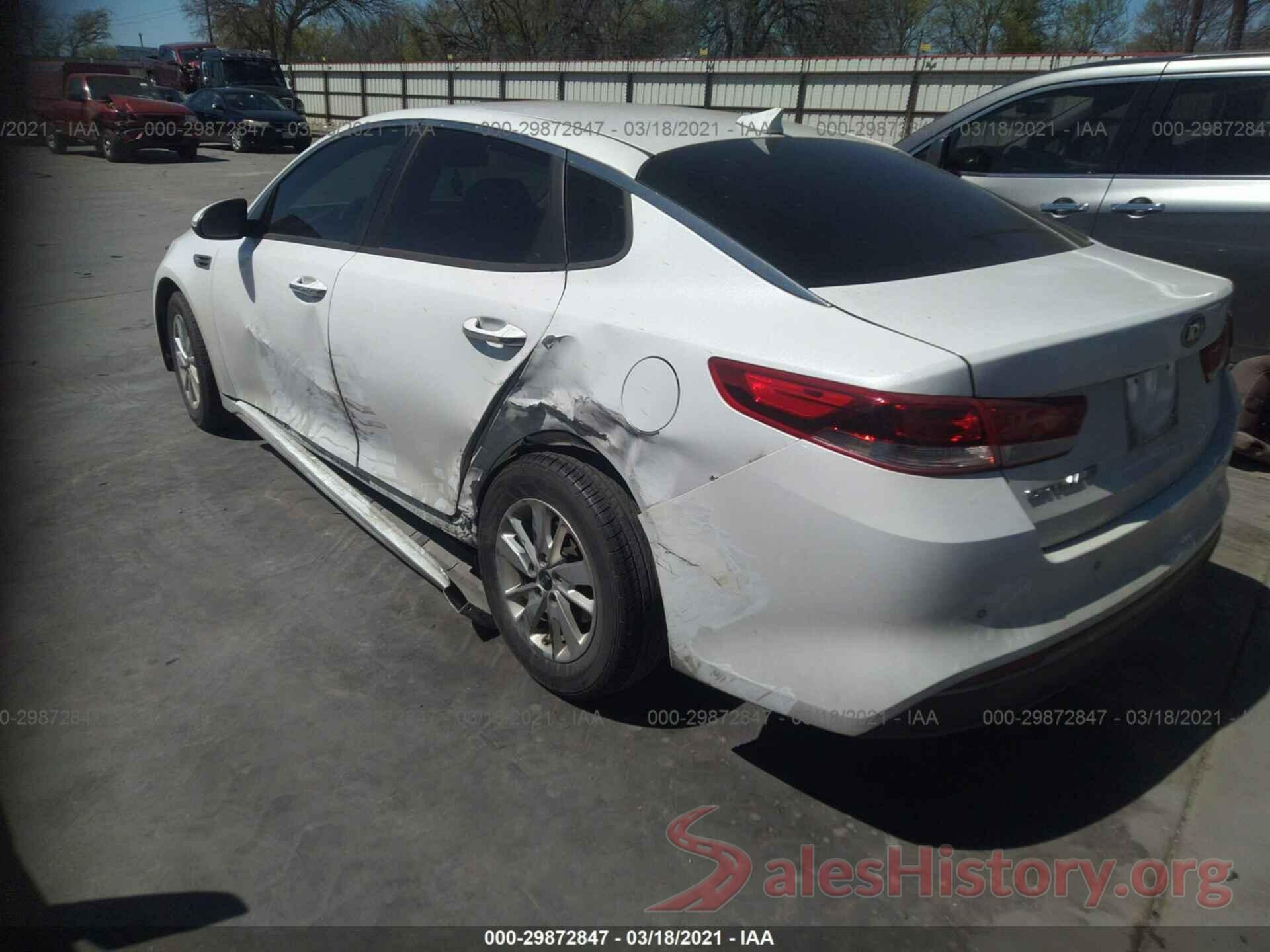 5XXGT4L31JG205927 2018 KIA OPTIMA