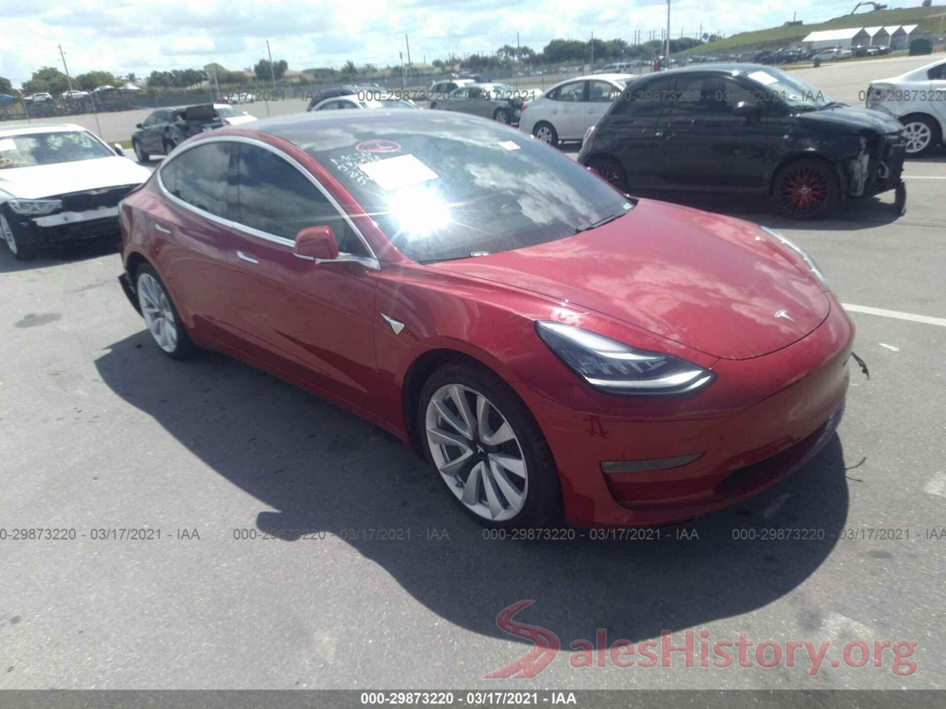 5YJ3E1EB5JF135315 2018 TESLA MODEL 3