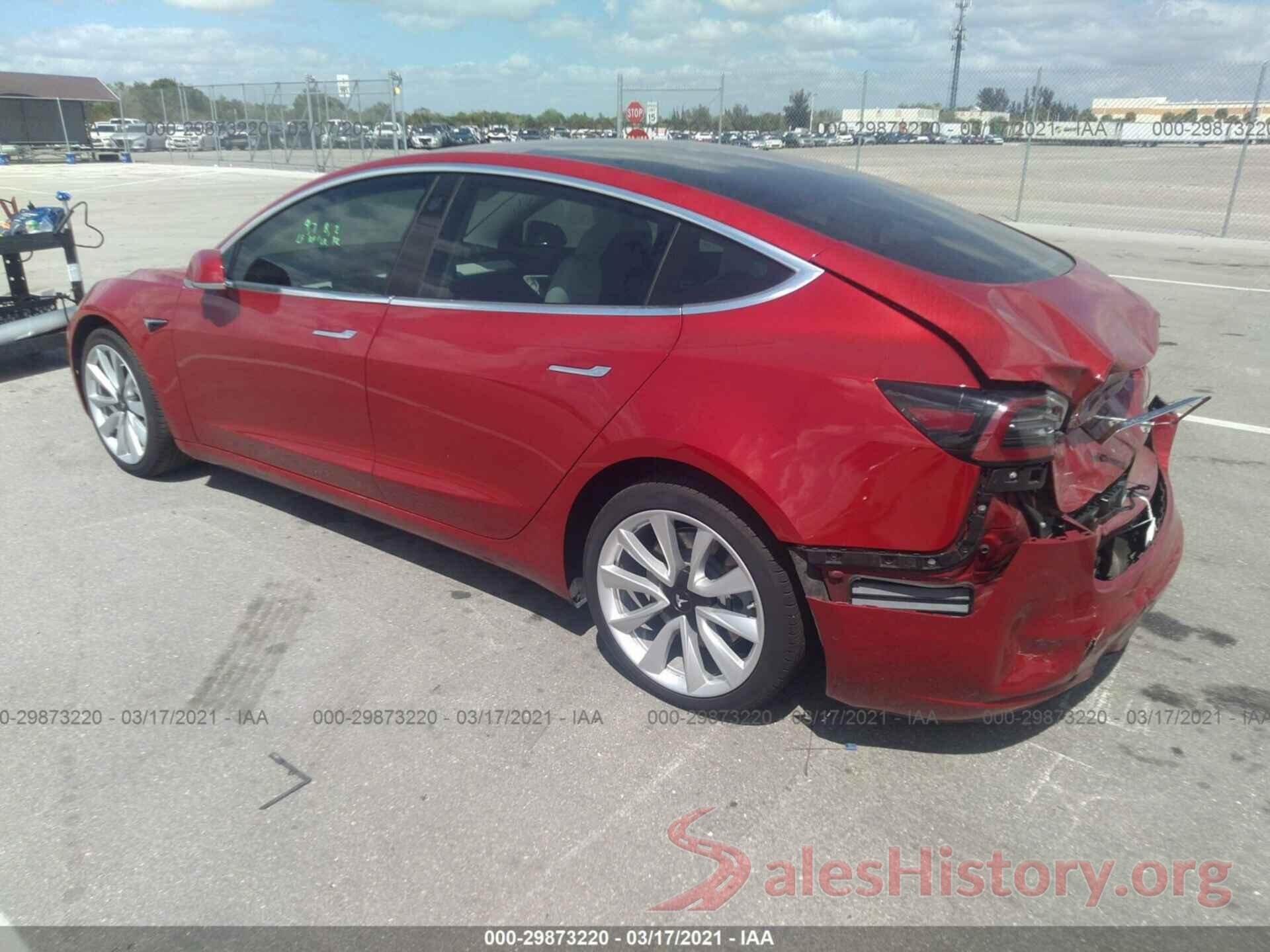 5YJ3E1EB5JF135315 2018 TESLA MODEL 3