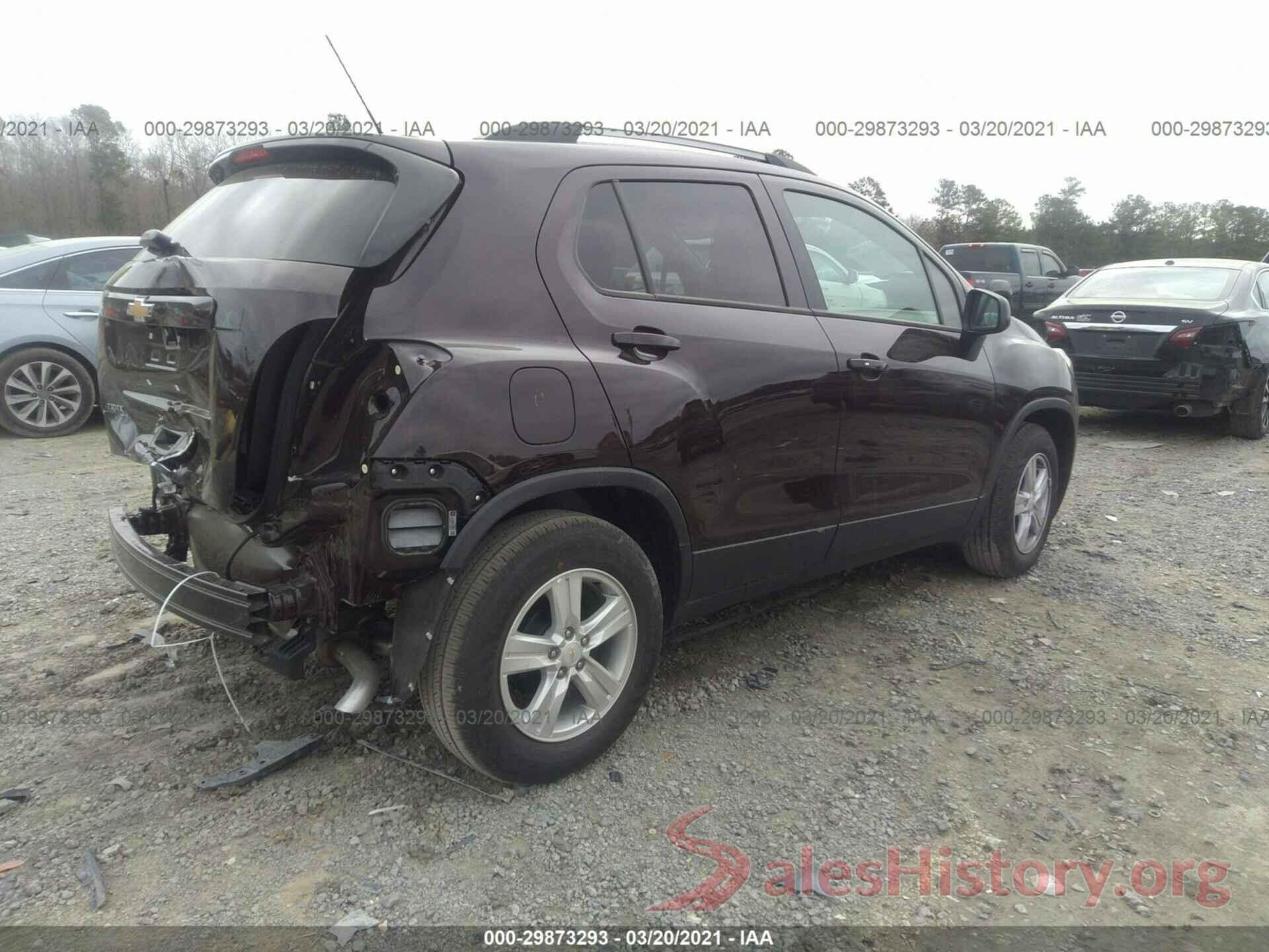 KL7CJLSB9MB310584 2021 CHEVROLET TRAX