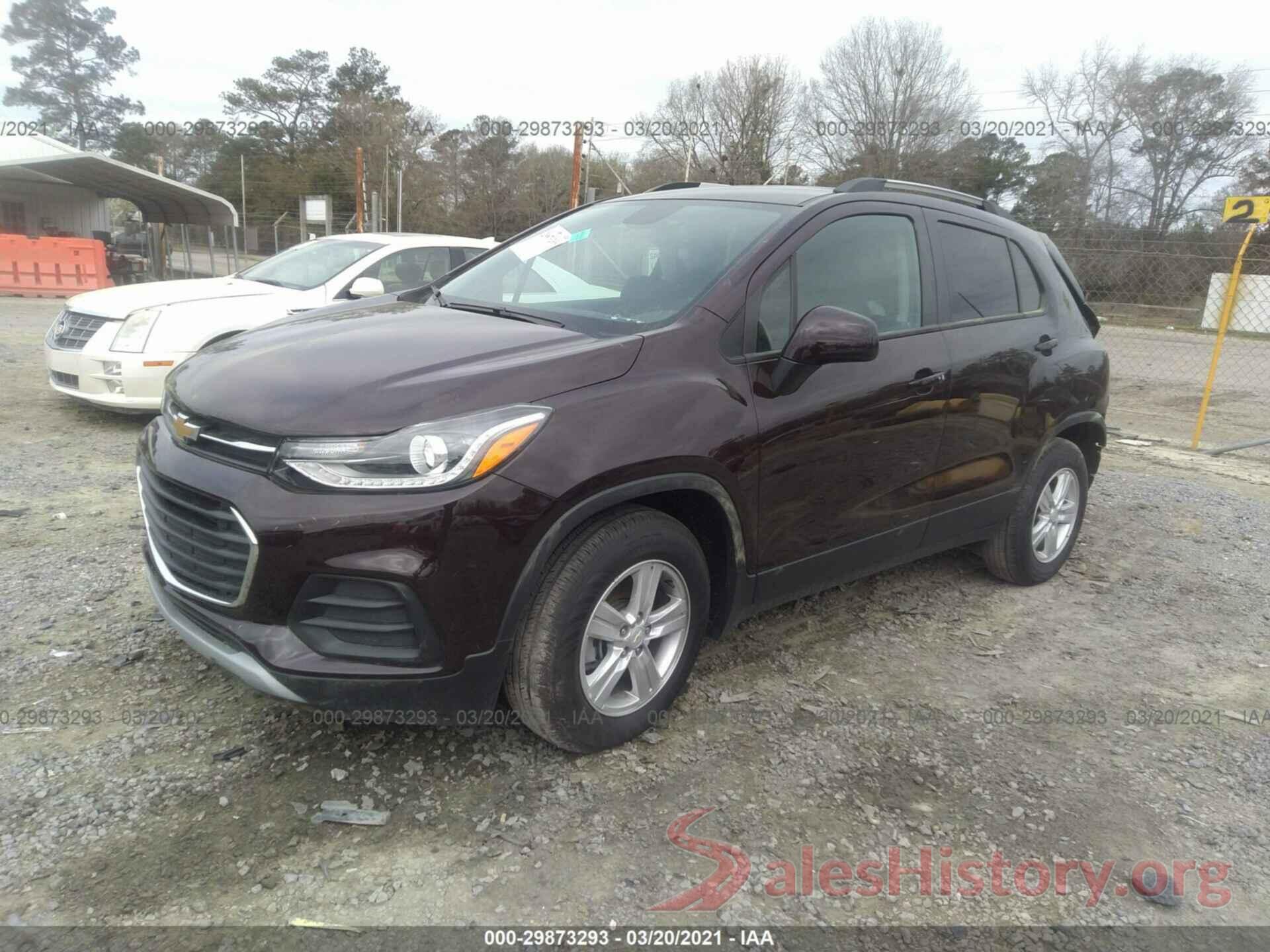 KL7CJLSB9MB310584 2021 CHEVROLET TRAX