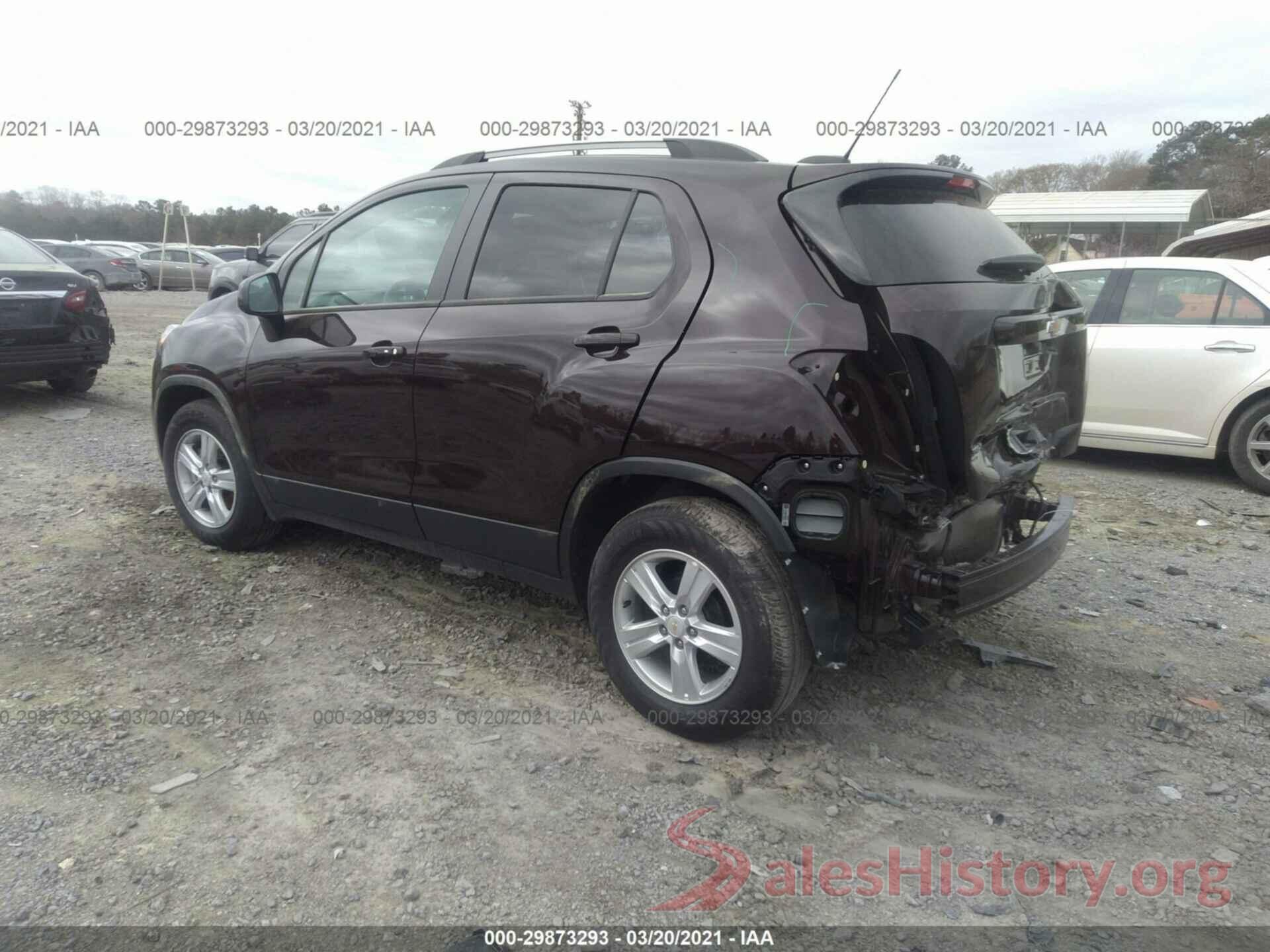 KL7CJLSB9MB310584 2021 CHEVROLET TRAX