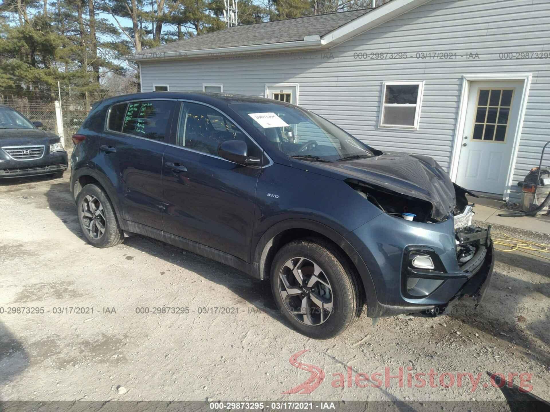 KNDPMCAC4M7861191 2021 KIA SPORTAGE