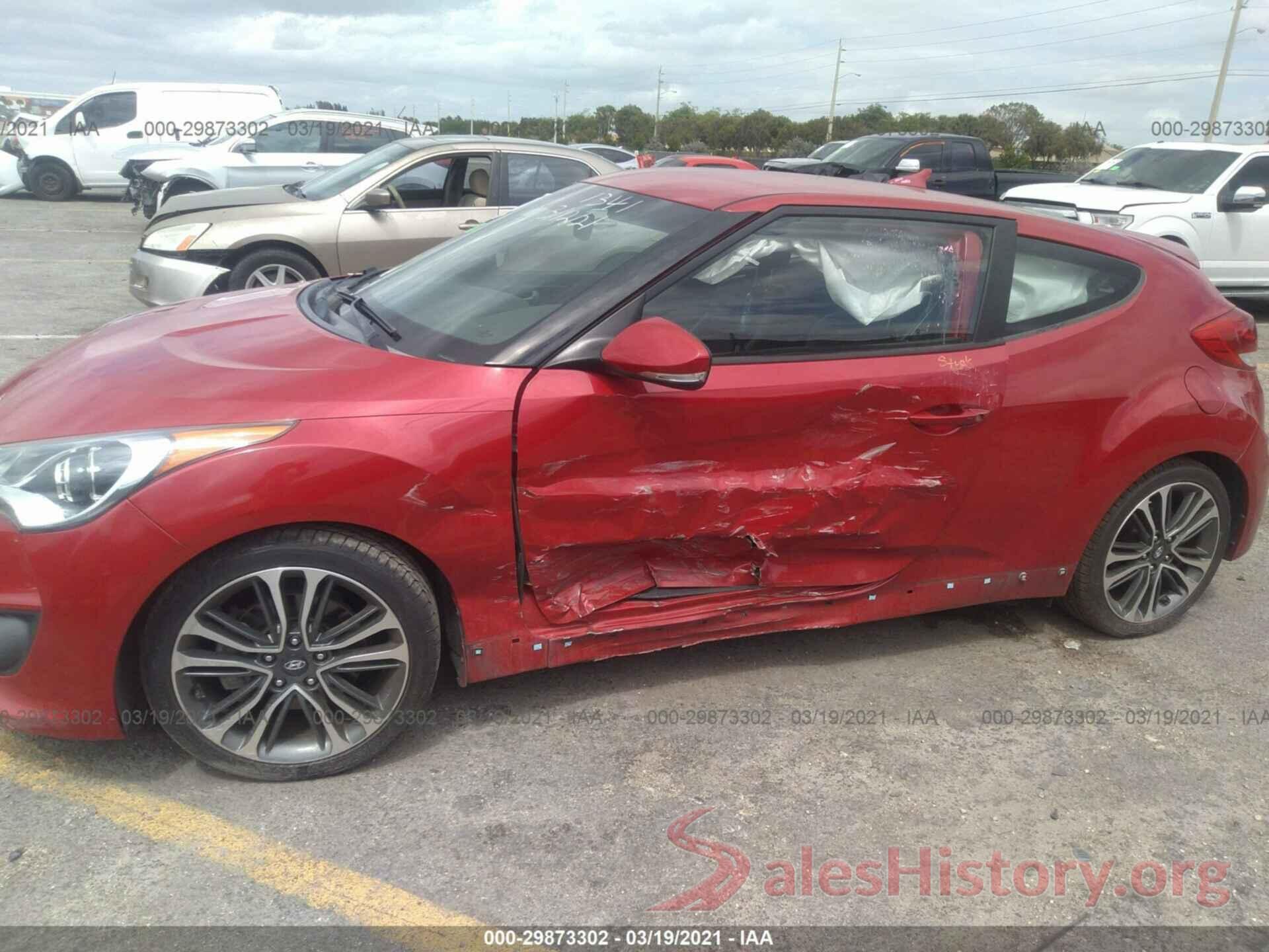 KMHTC6AE2GU261341 2016 HYUNDAI VELOSTER