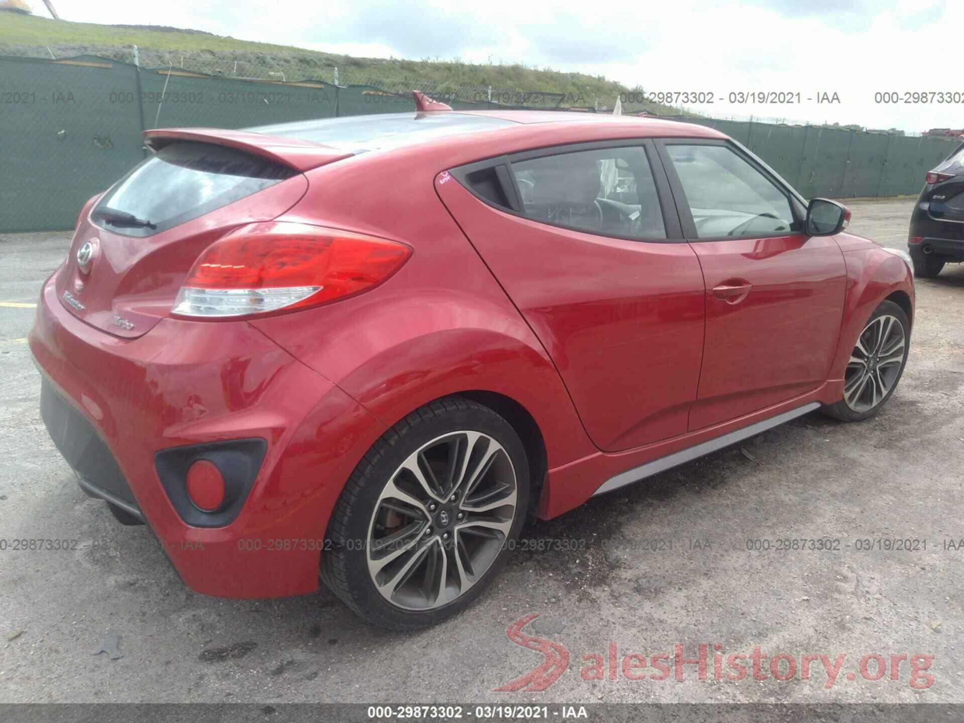 KMHTC6AE2GU261341 2016 HYUNDAI VELOSTER