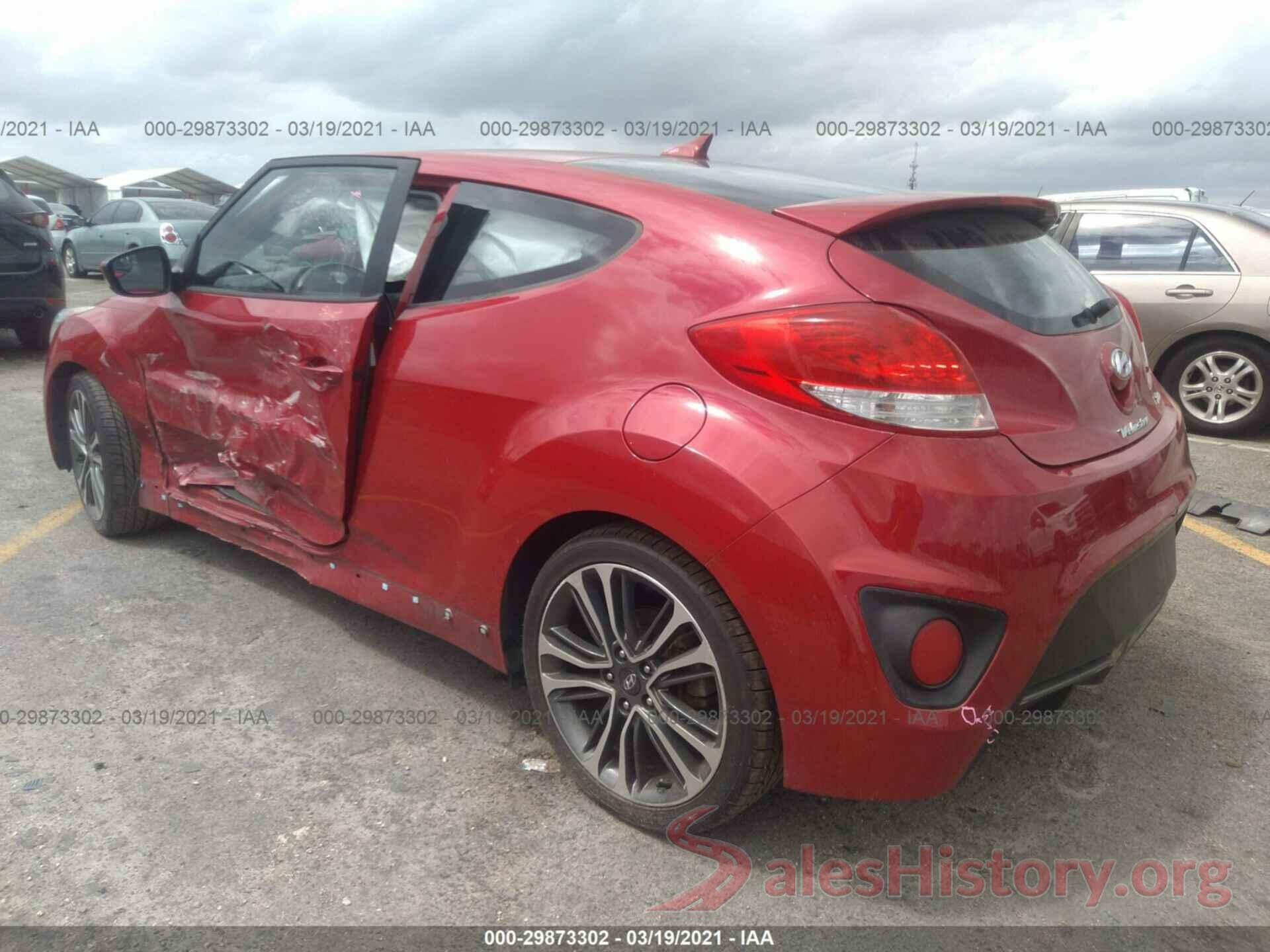 KMHTC6AE2GU261341 2016 HYUNDAI VELOSTER