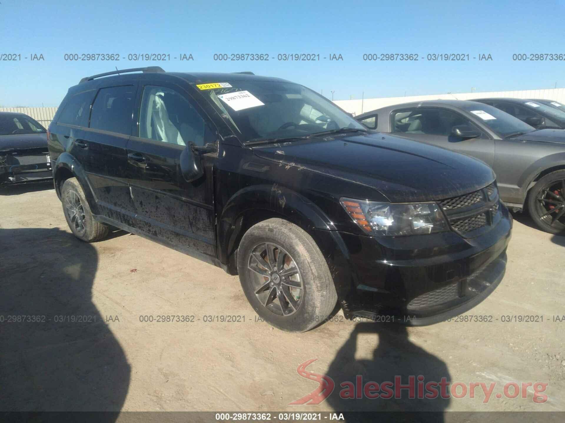 3C4PDCAB0JT294492 2018 DODGE JOURNEY