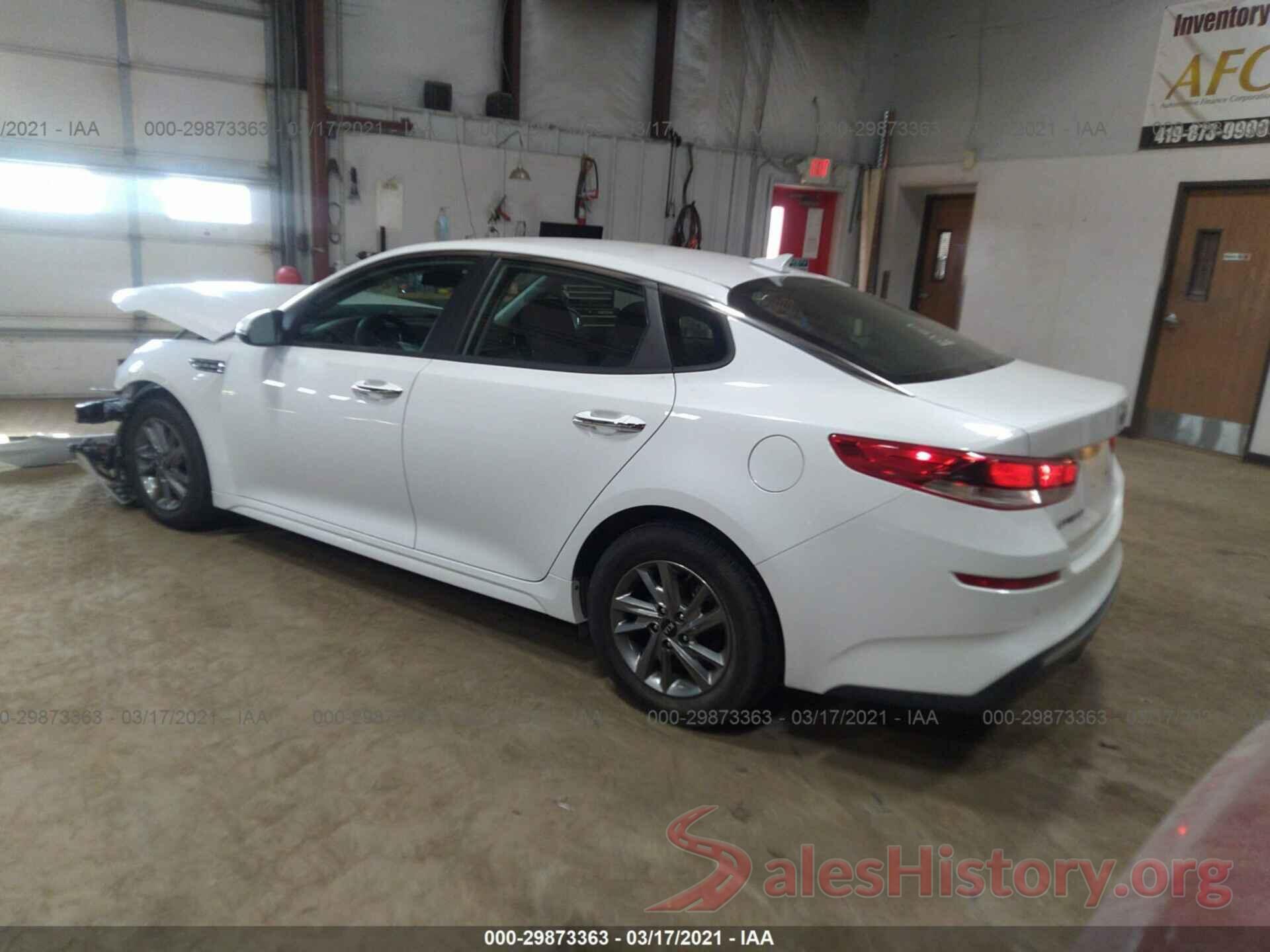 5XXGT4L33KG373036 2019 KIA OPTIMA