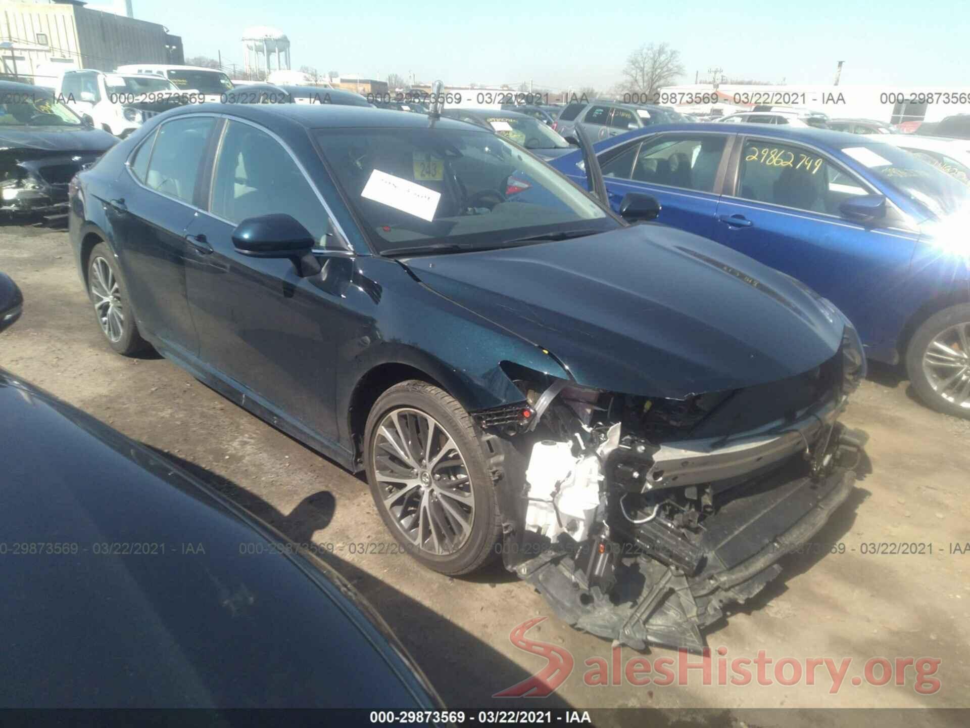 4T1B11HK7KU291668 2019 TOYOTA CAMRY