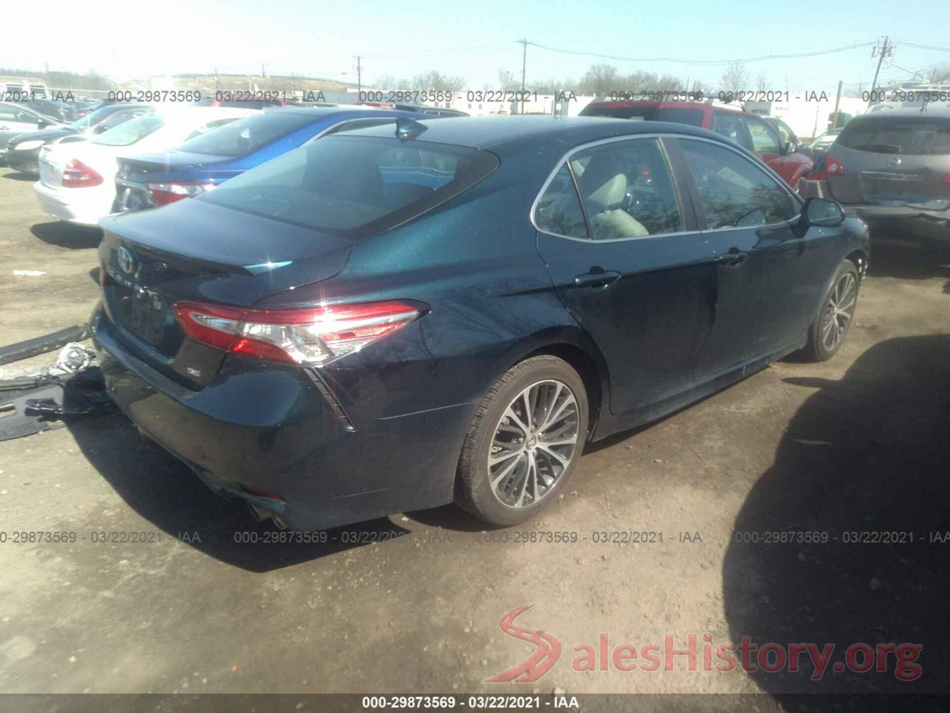 4T1B11HK7KU291668 2019 TOYOTA CAMRY