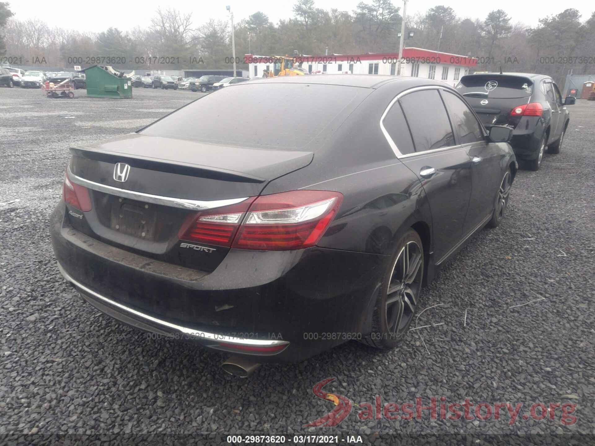 1HGCR2F55GA136941 2016 HONDA ACCORD SEDAN