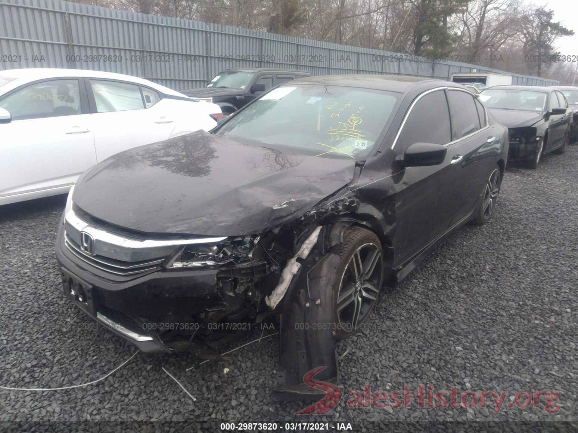 1HGCR2F55GA136941 2016 HONDA ACCORD SEDAN