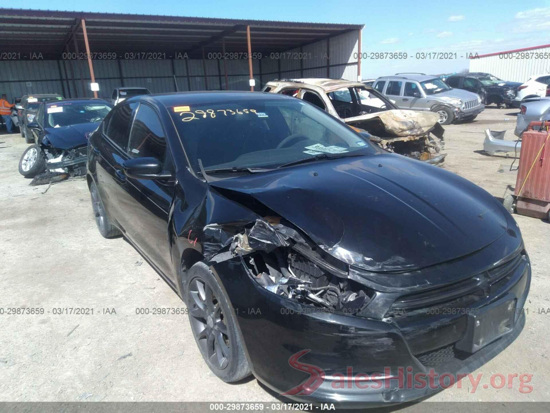 1C3CDFAA0GD591658 2016 DODGE DART