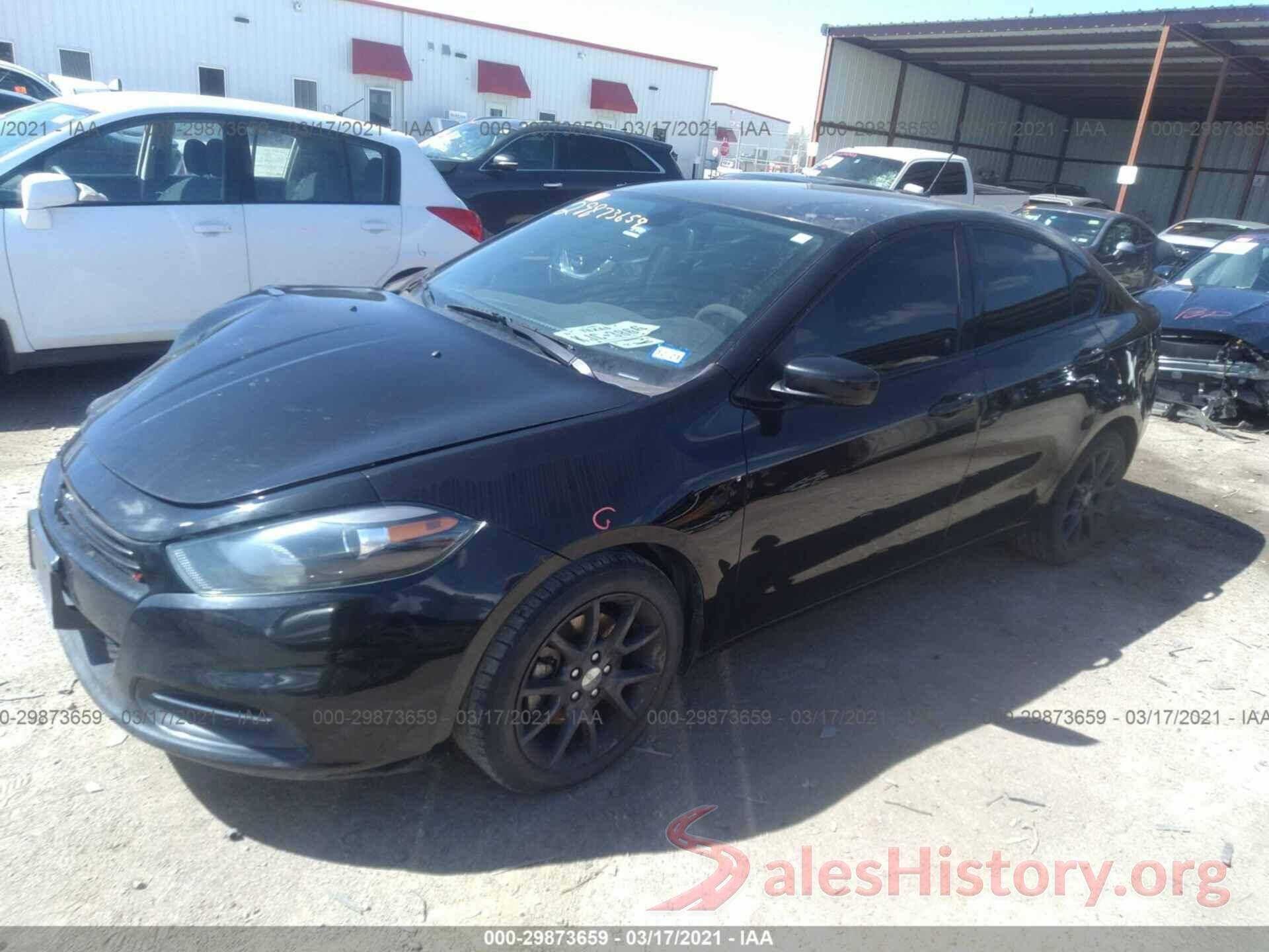 1C3CDFAA0GD591658 2016 DODGE DART