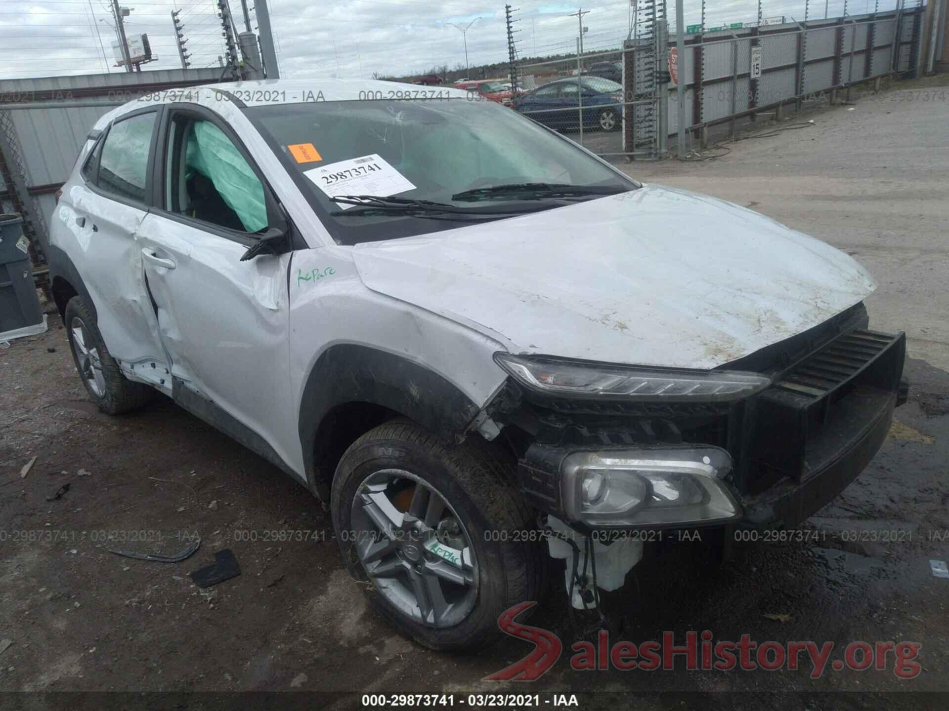 KM8K12AA8LU450822 2020 HYUNDAI KONA