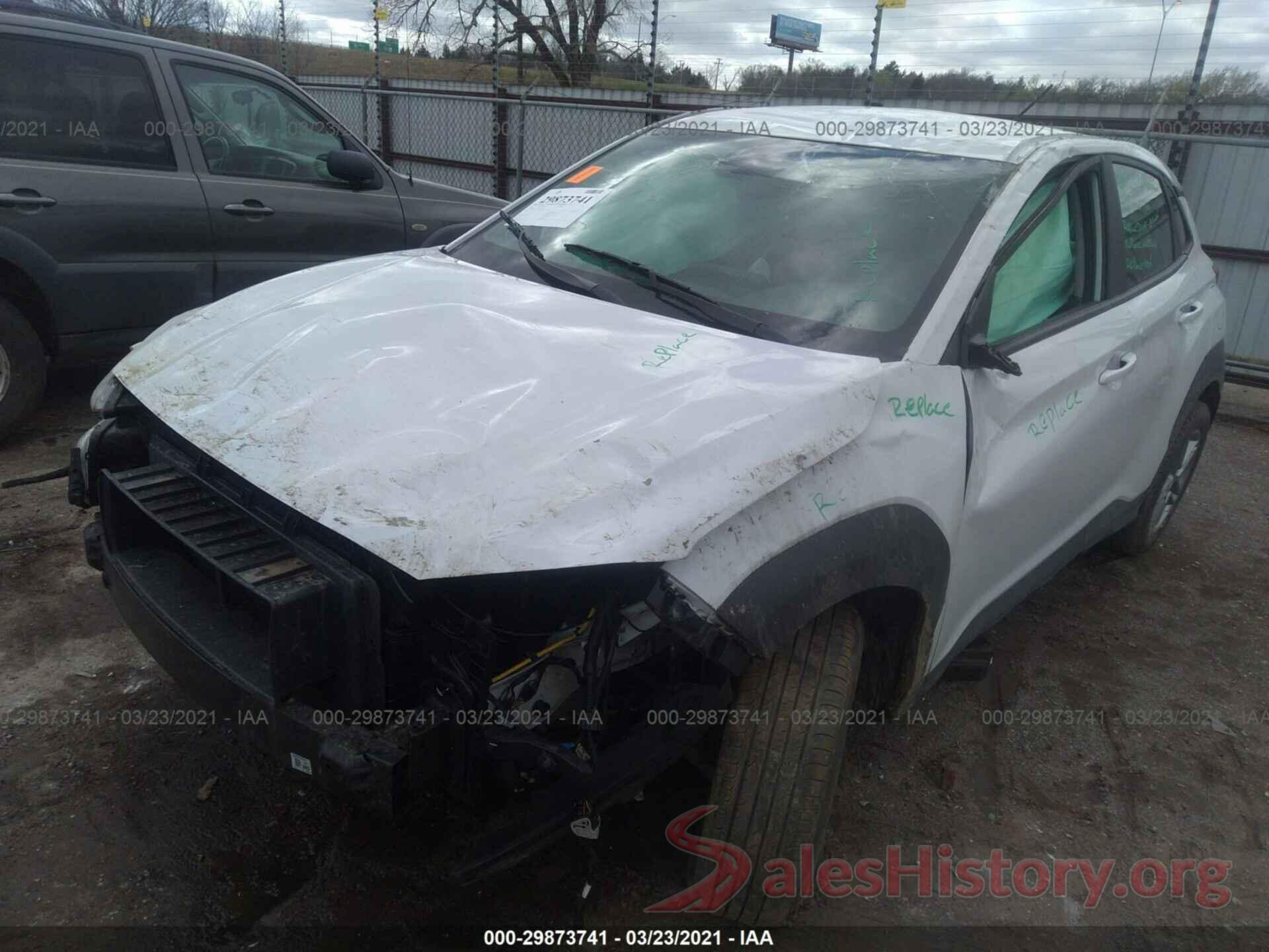 KM8K12AA8LU450822 2020 HYUNDAI KONA