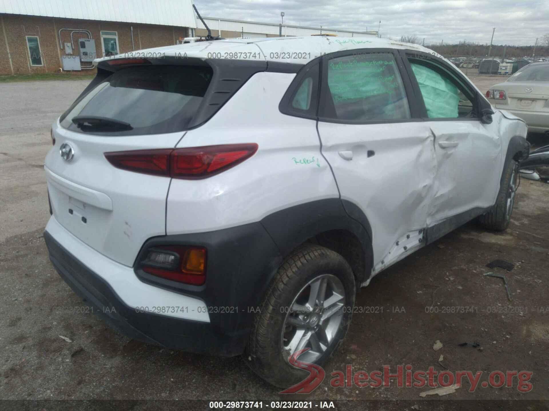 KM8K12AA8LU450822 2020 HYUNDAI KONA