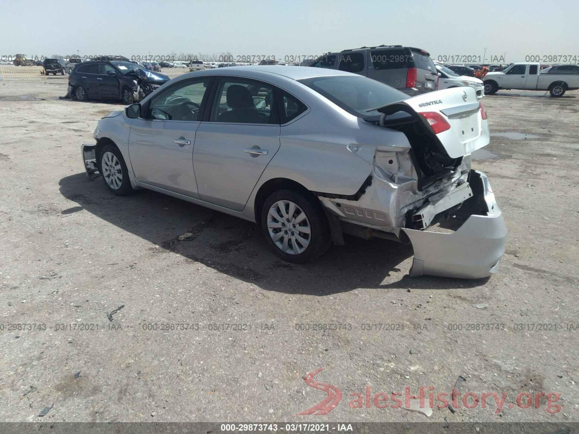 3N1AB7AP1GY289539 2016 NISSAN SENTRA