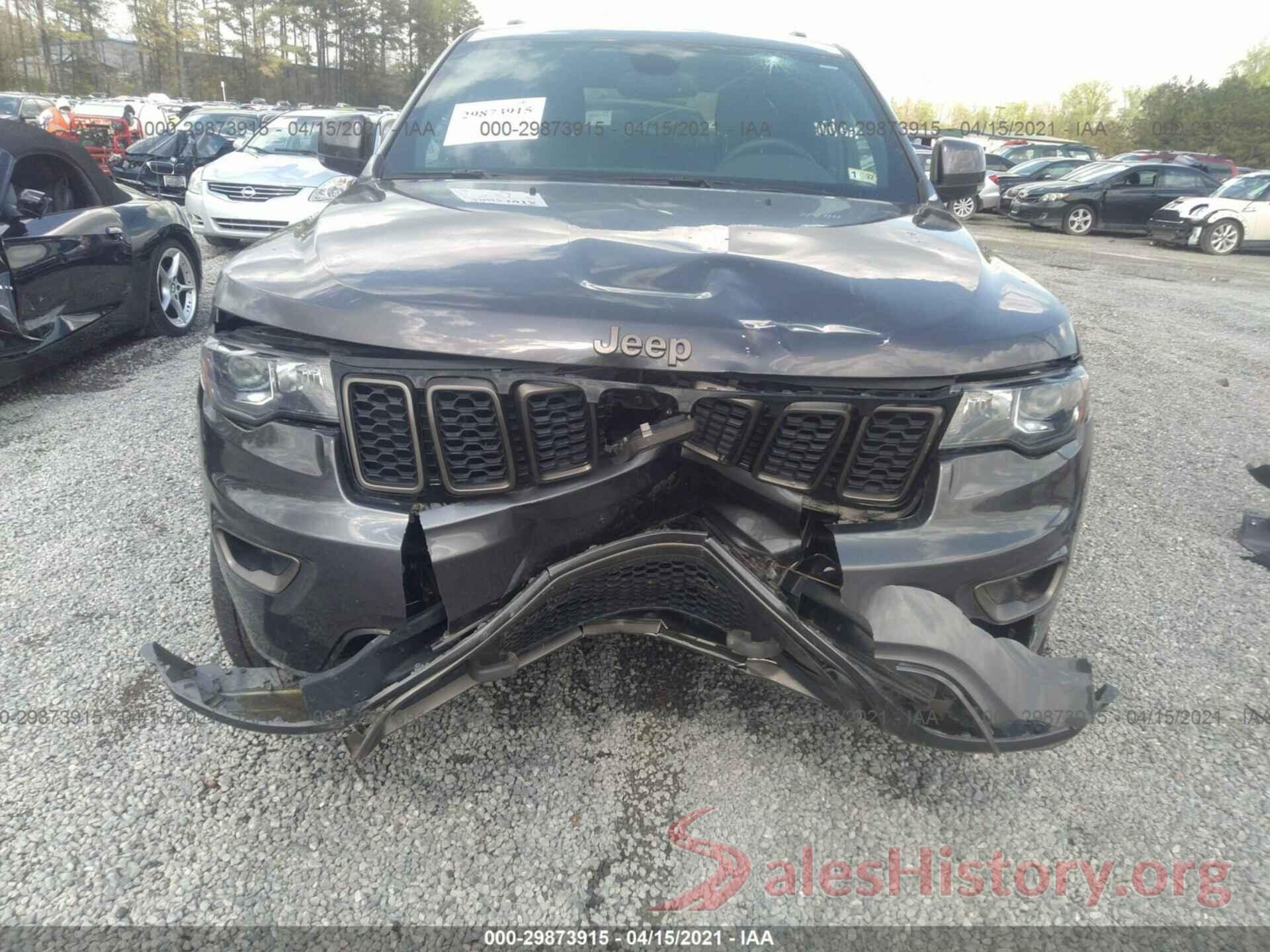 1C4RJFBGXGC480722 2016 JEEP GRAND CHEROKEE