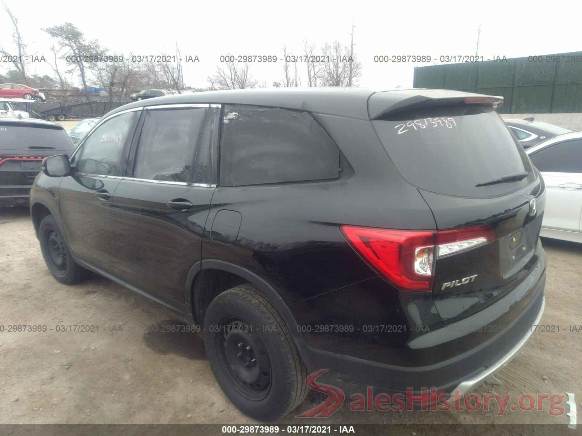 5FNYF6H5XLB011629 2020 HONDA PILOT